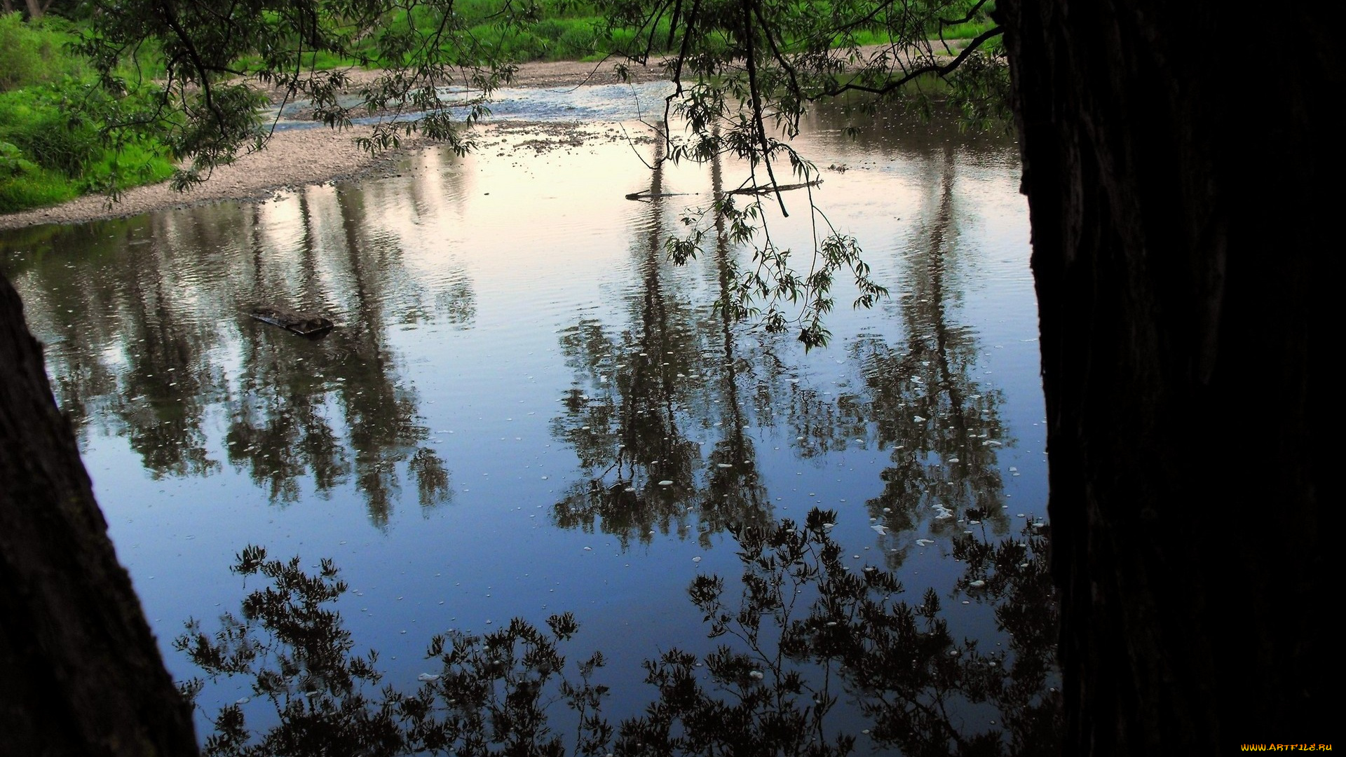 природа, реки, озера, отражение, река, вода