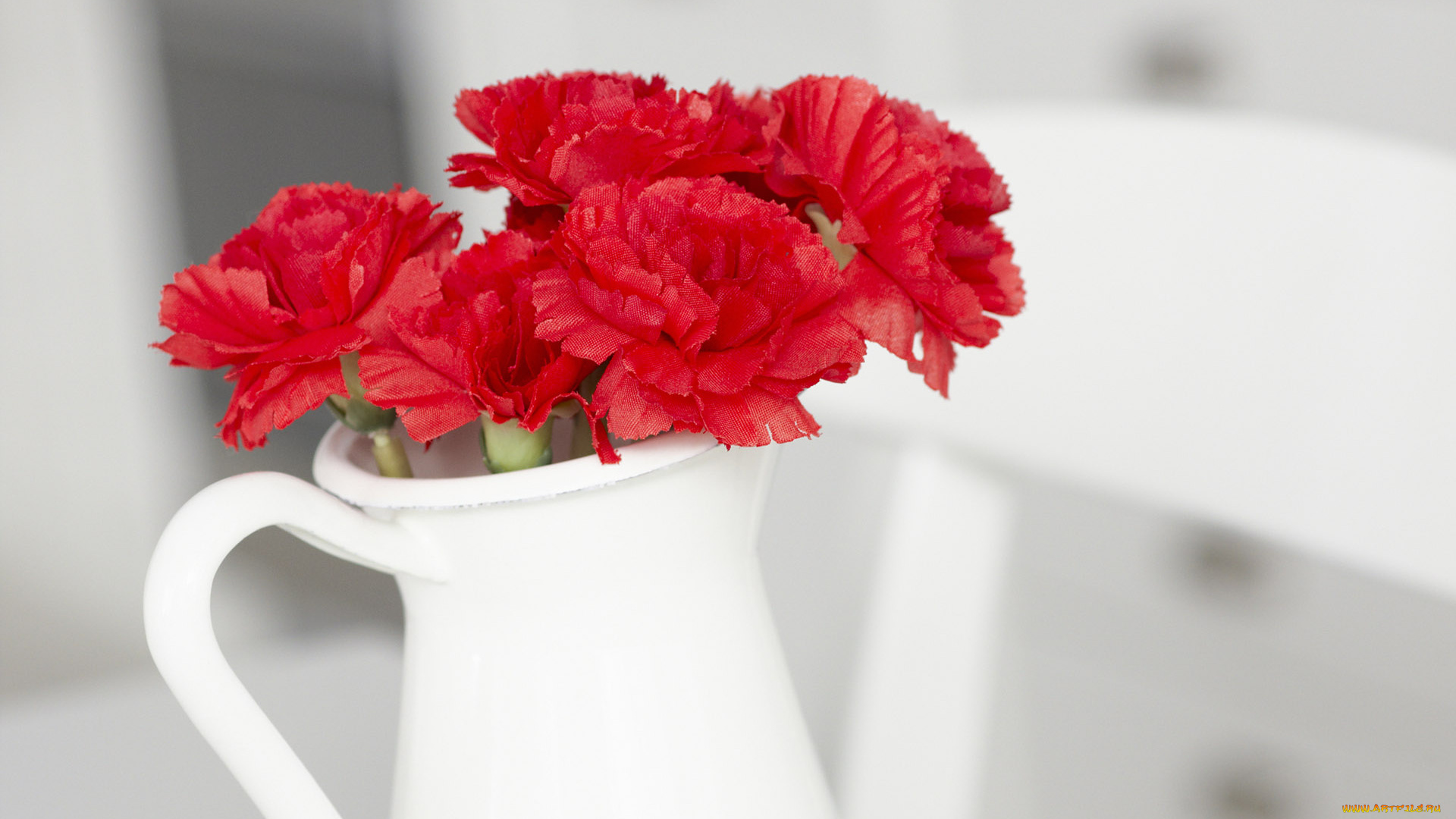 разное, ремесла, поделки, рукоделие, кувшин, гвоздики