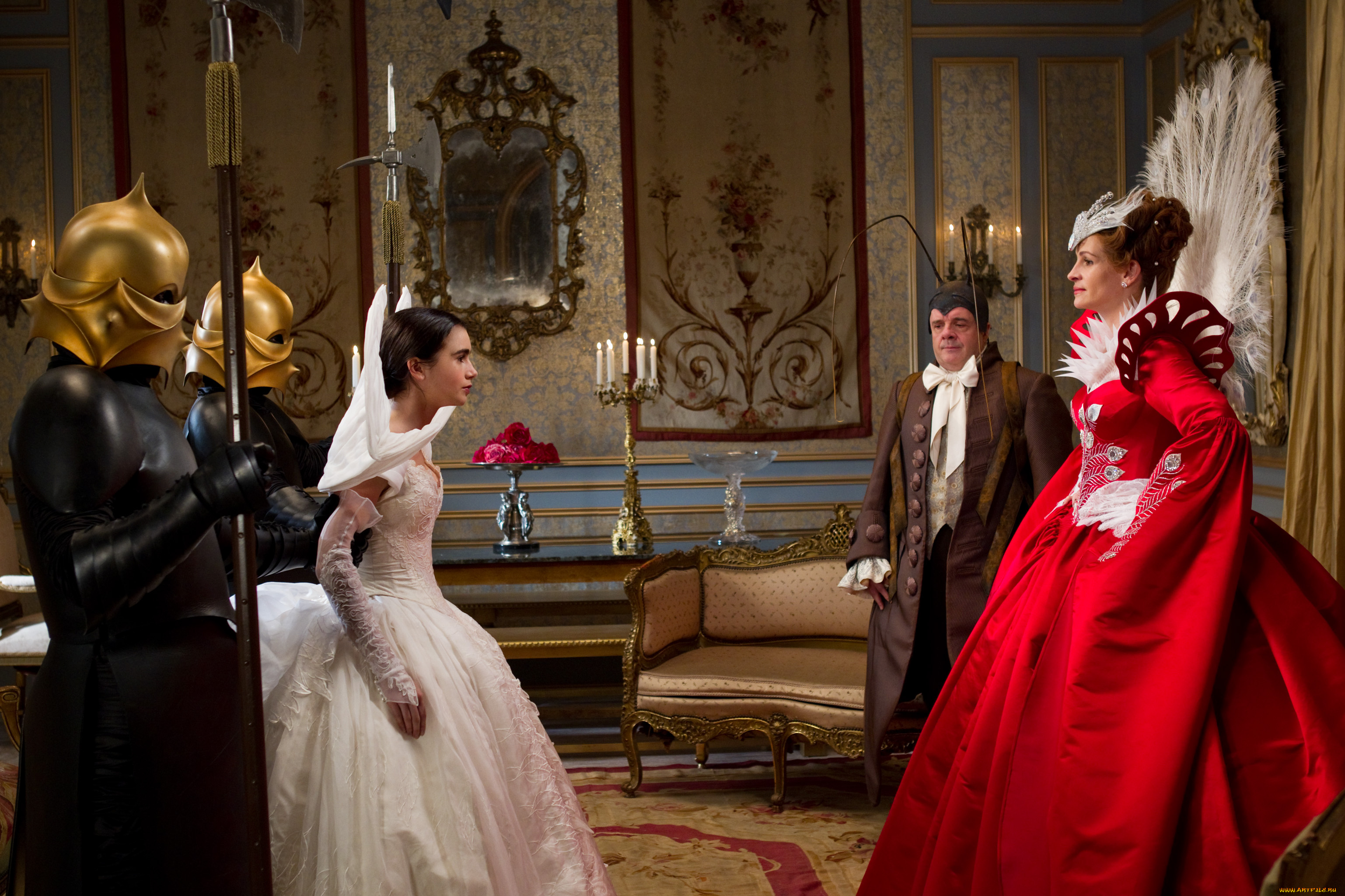 mirror, кино, фильмы, lily, collins, snow, white, evil, queen, julia, roberts