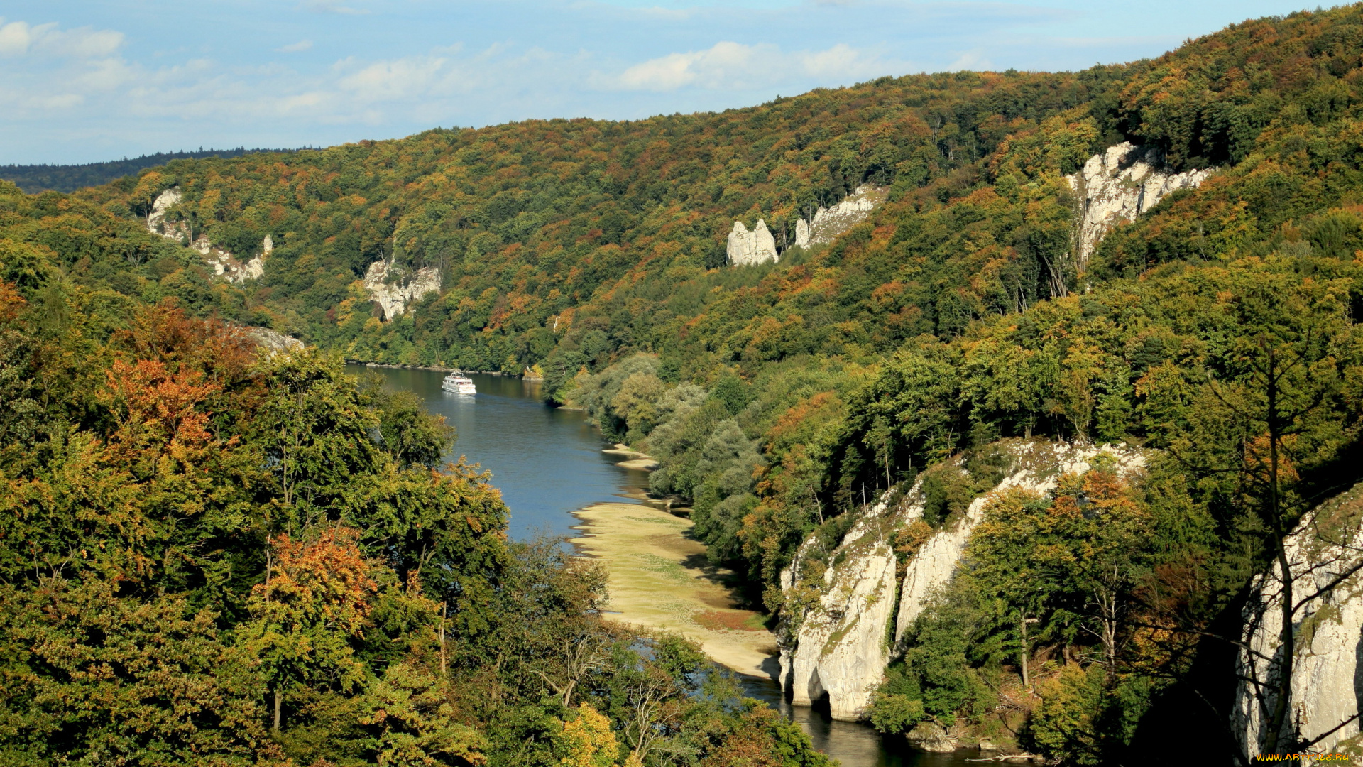 германия, бавария, природа, реки, озера, лес, горы, река
