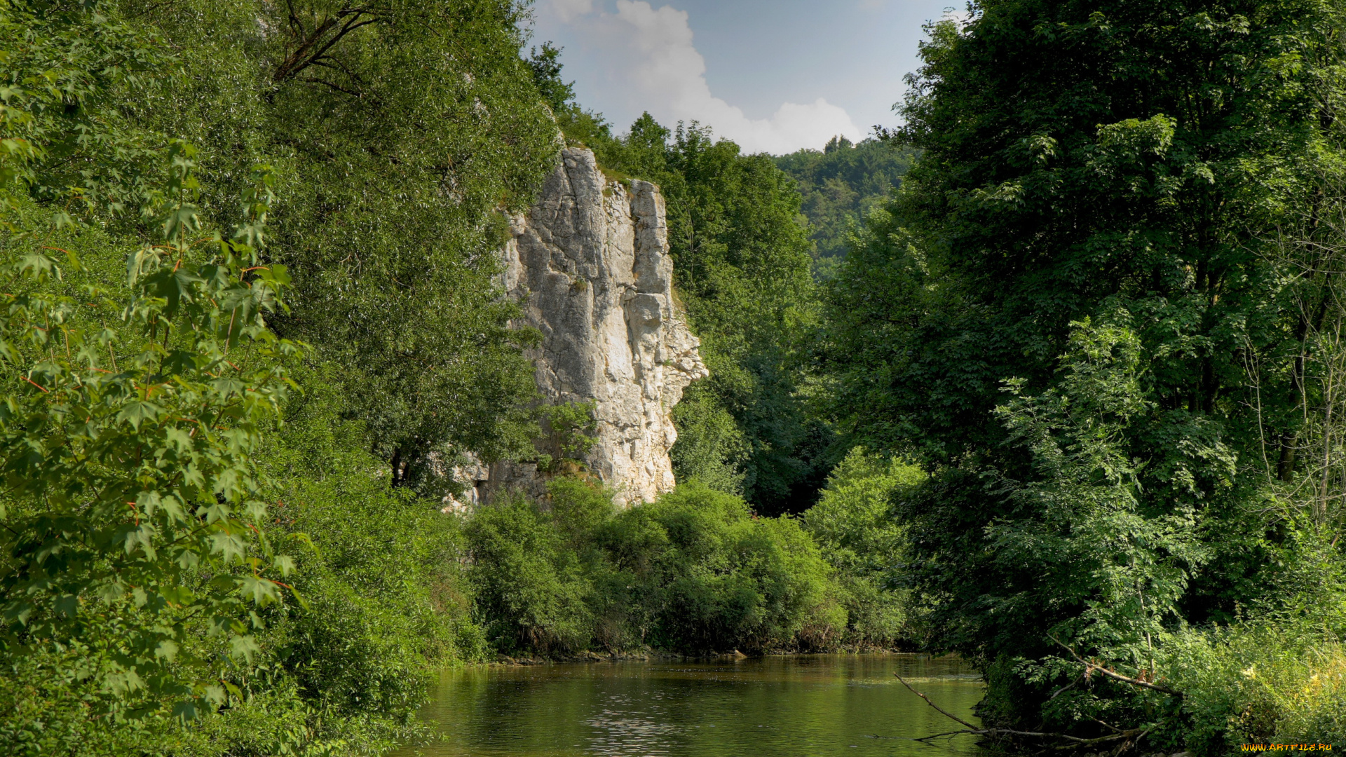 германия, бавария, природа, реки, озера, река, лес, горы