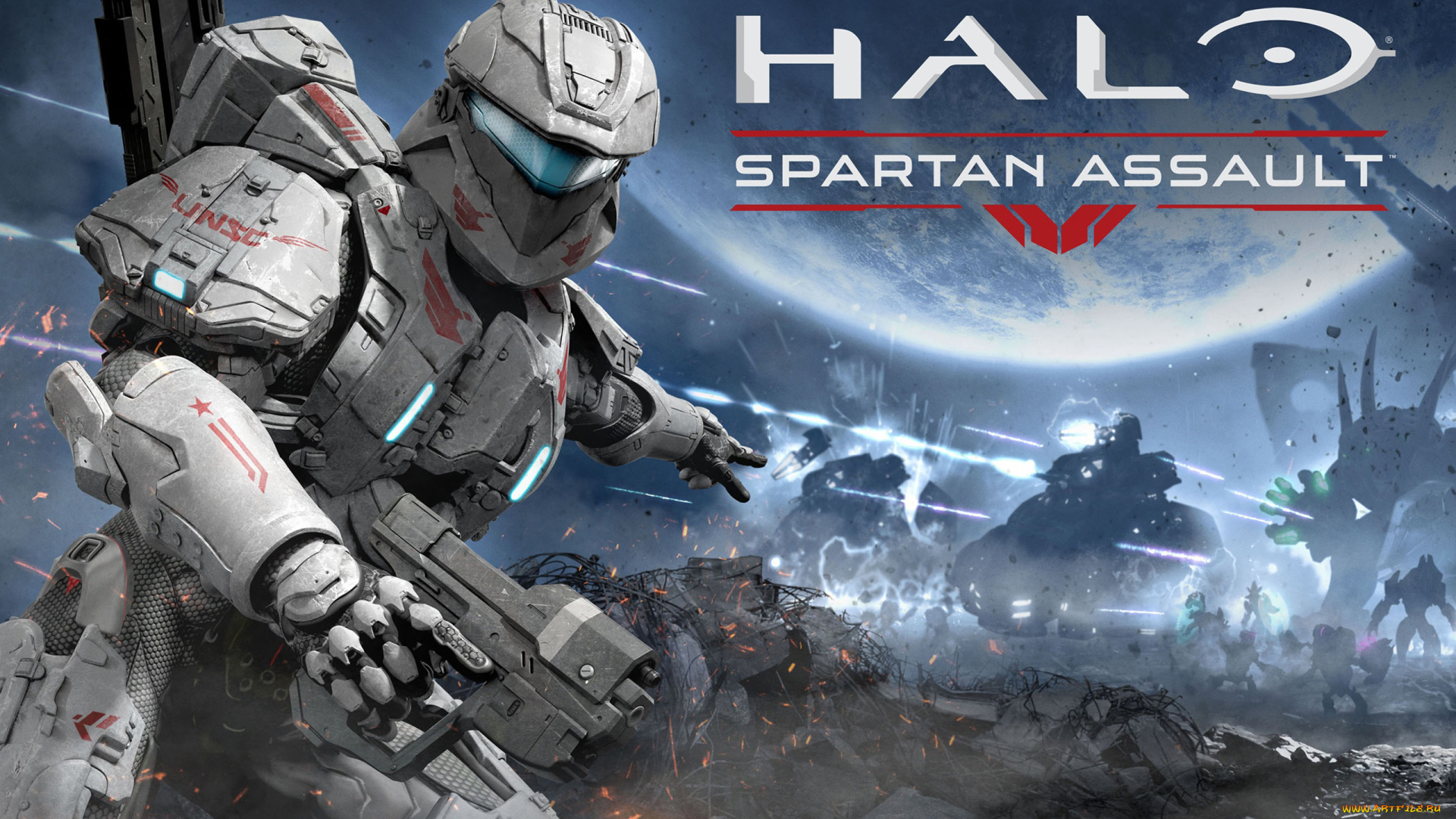 halo, spartan, assault, видео, игры, оружие