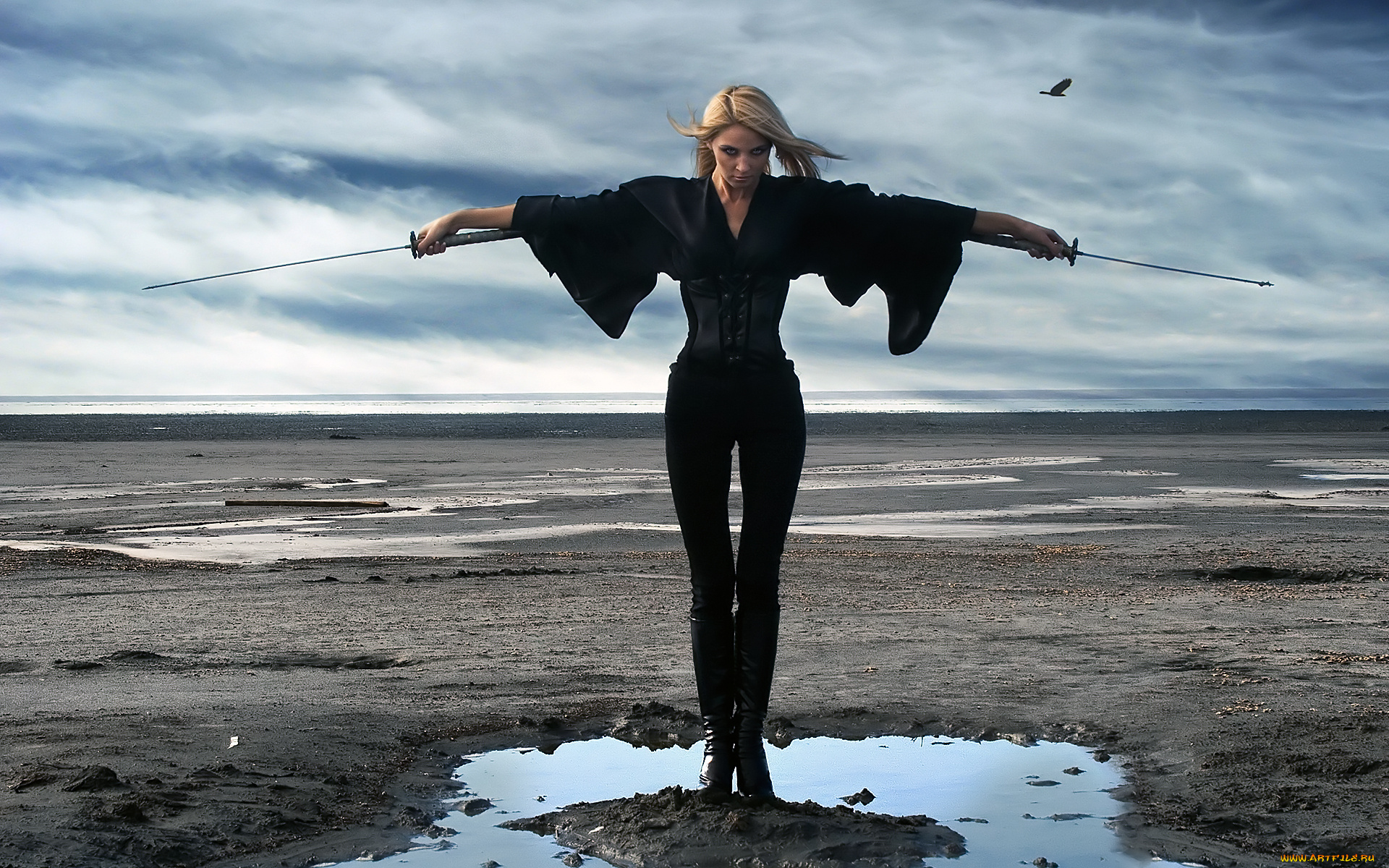 -Unsort, Девушки, с, оружием, девушки, unsort, оружием, катана