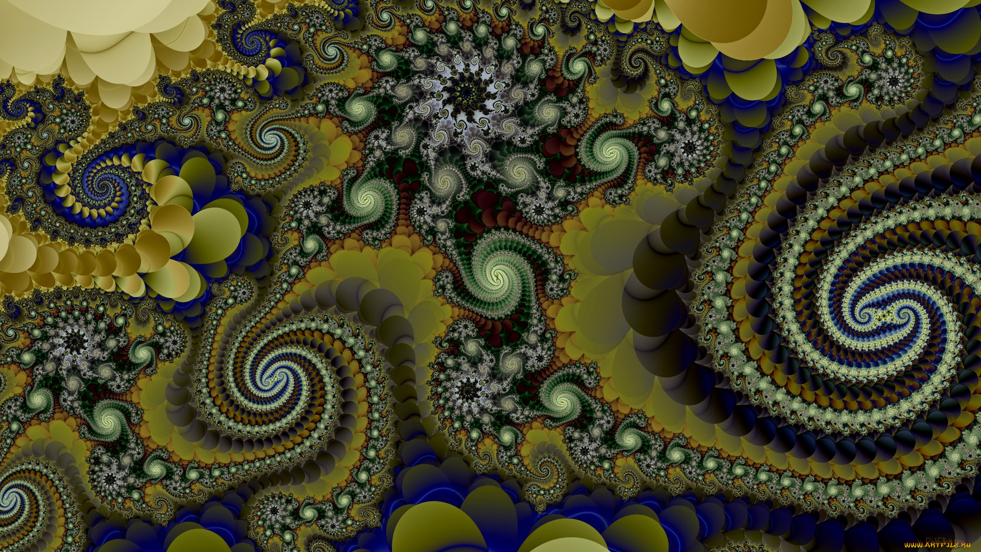 3д, графика, fractal, , фракталы, узор, фон, цвета