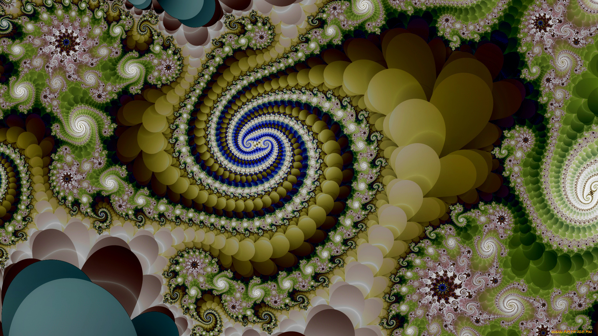 3д, графика, fractal, , фракталы, узор, фон, цвета