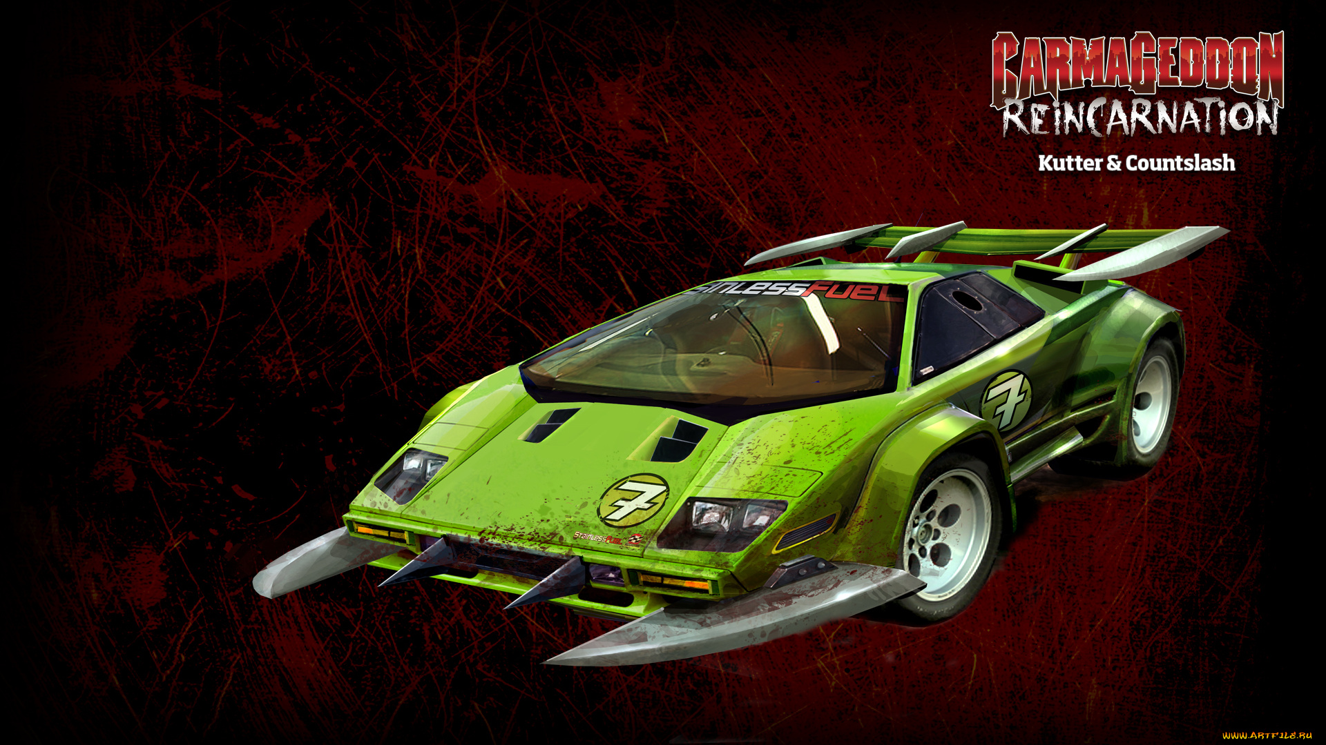 carmageddon, видео, игры, carmageddon, reincarnation, автомобиль