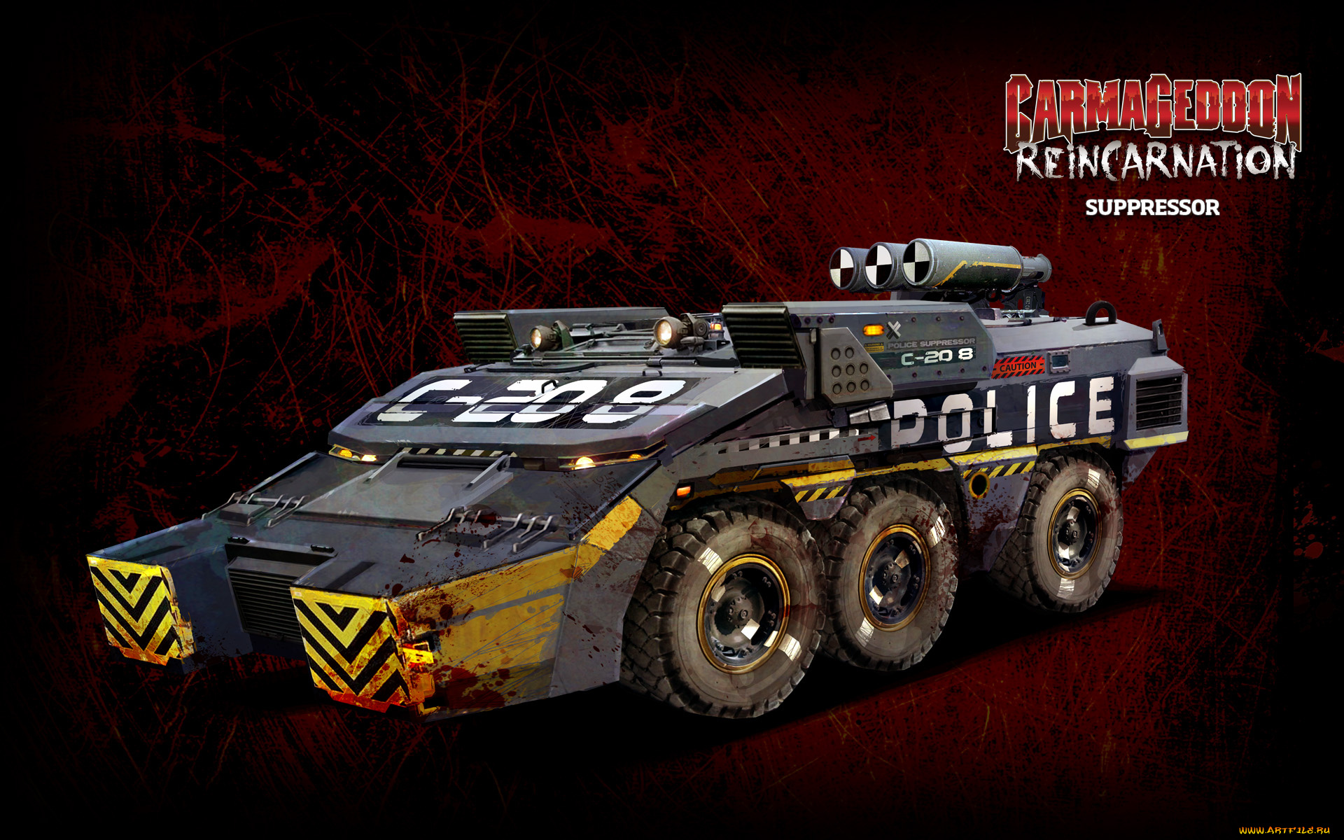 carmageddon, видео, игры, carmageddon, reincarnation, автомобиль