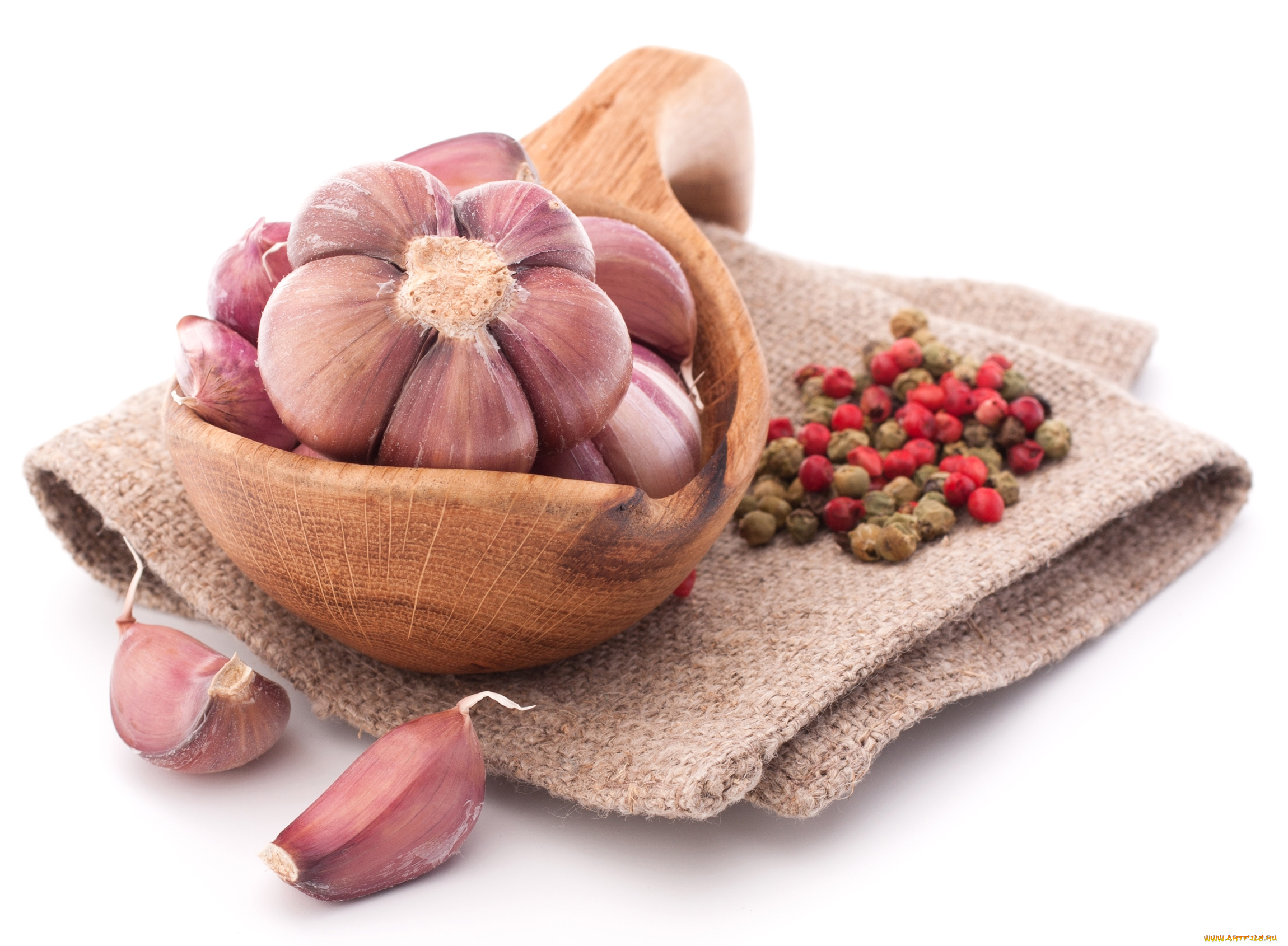 еда, Чеснок, перец, цеснок
