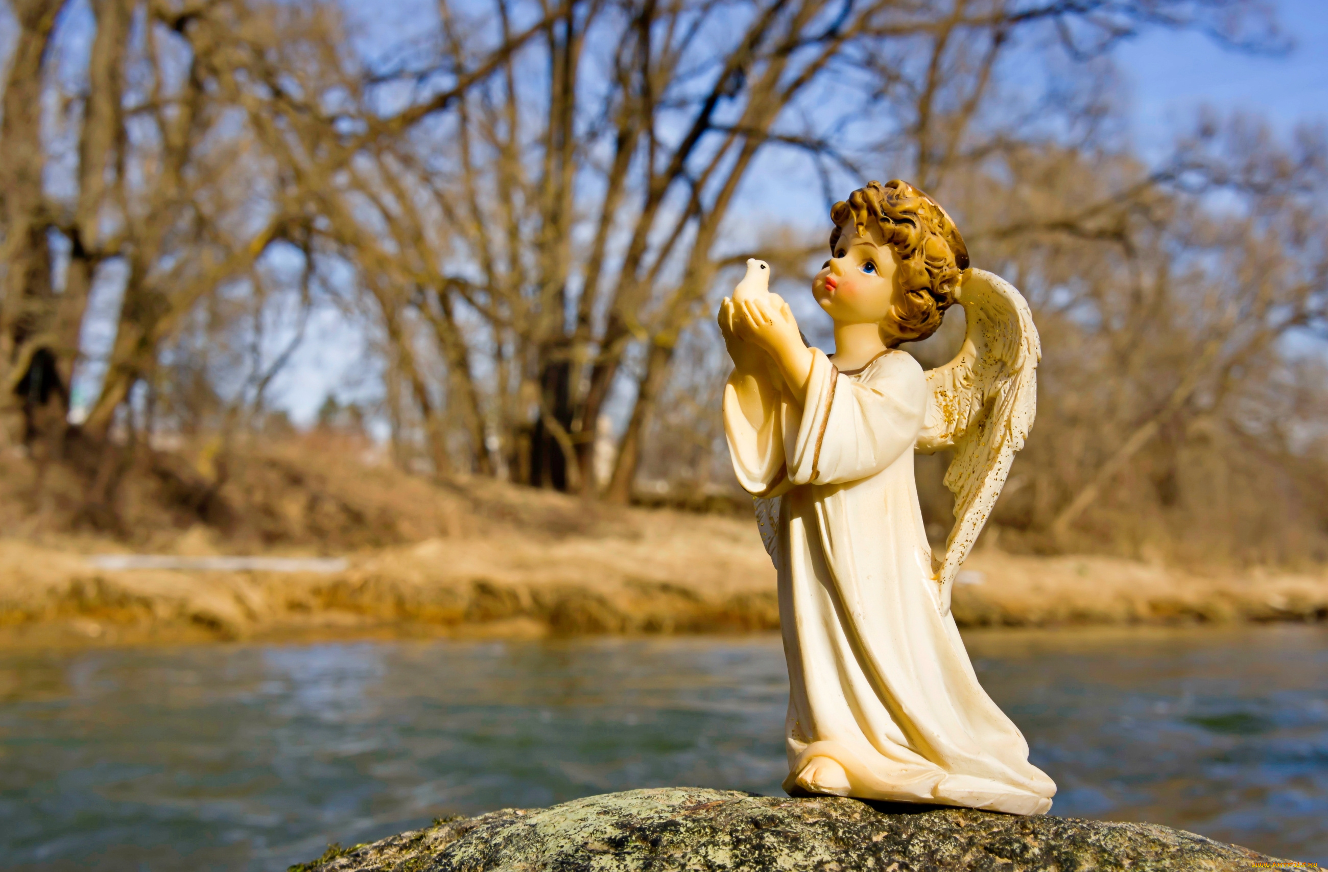 разное, садовые, и, парковые, скульптуры, ангел