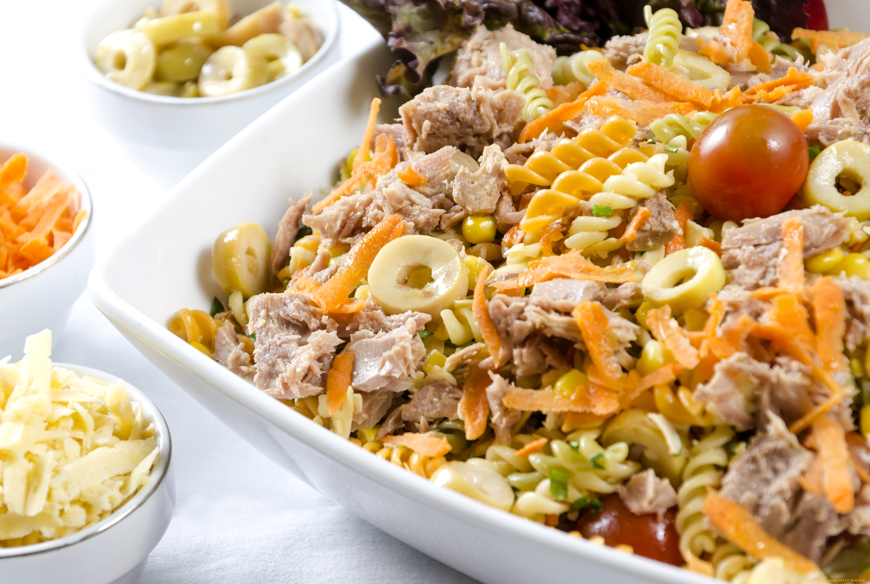 еда, макаронные, блюда, оливки, мясо, макароны