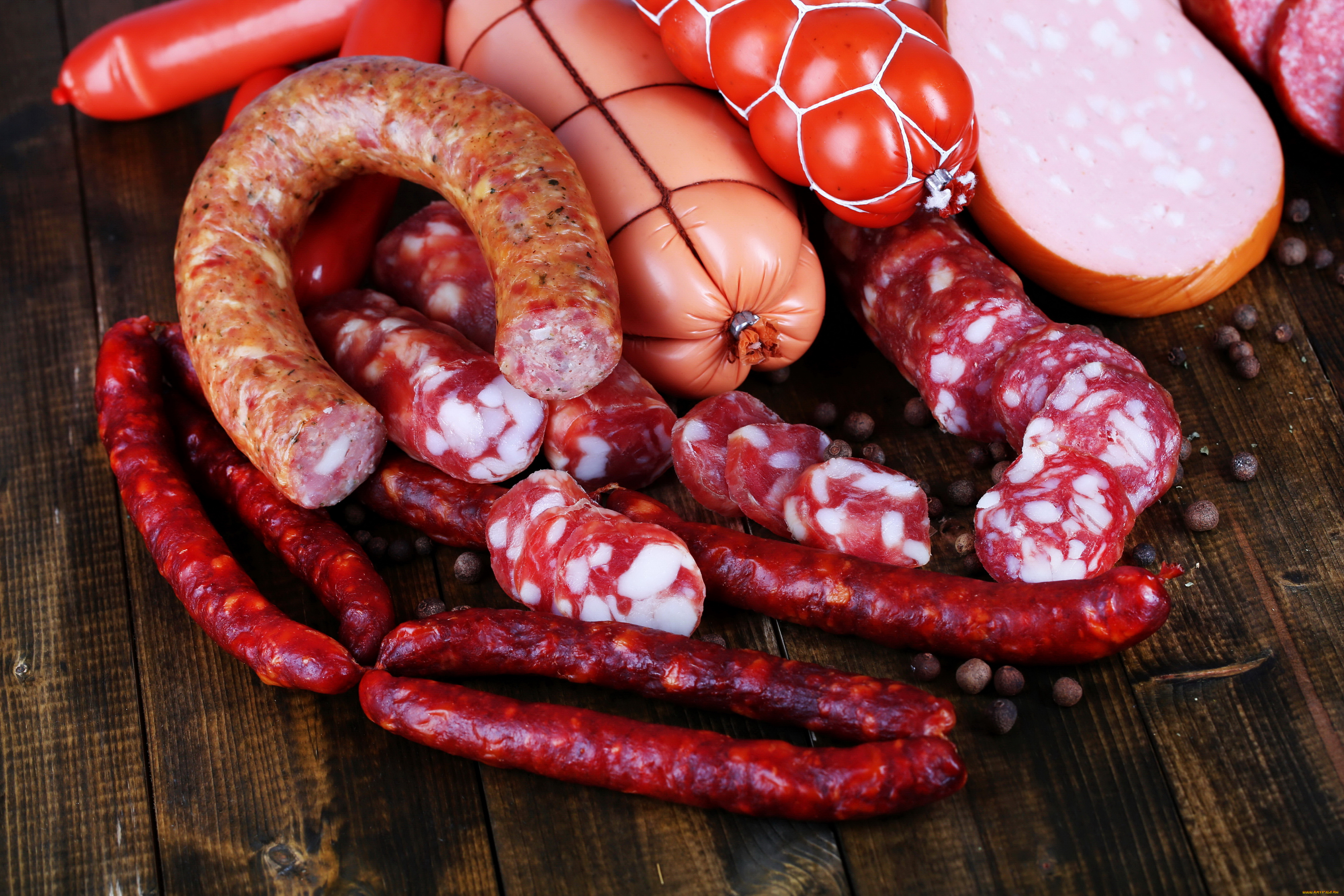 еда, колбасные, изделия, колбаса