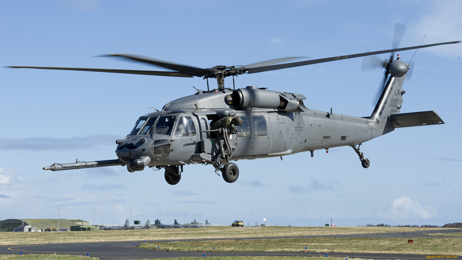 авиация, вертолёты, pave, hawk, hh-60g, вертолет, боевой