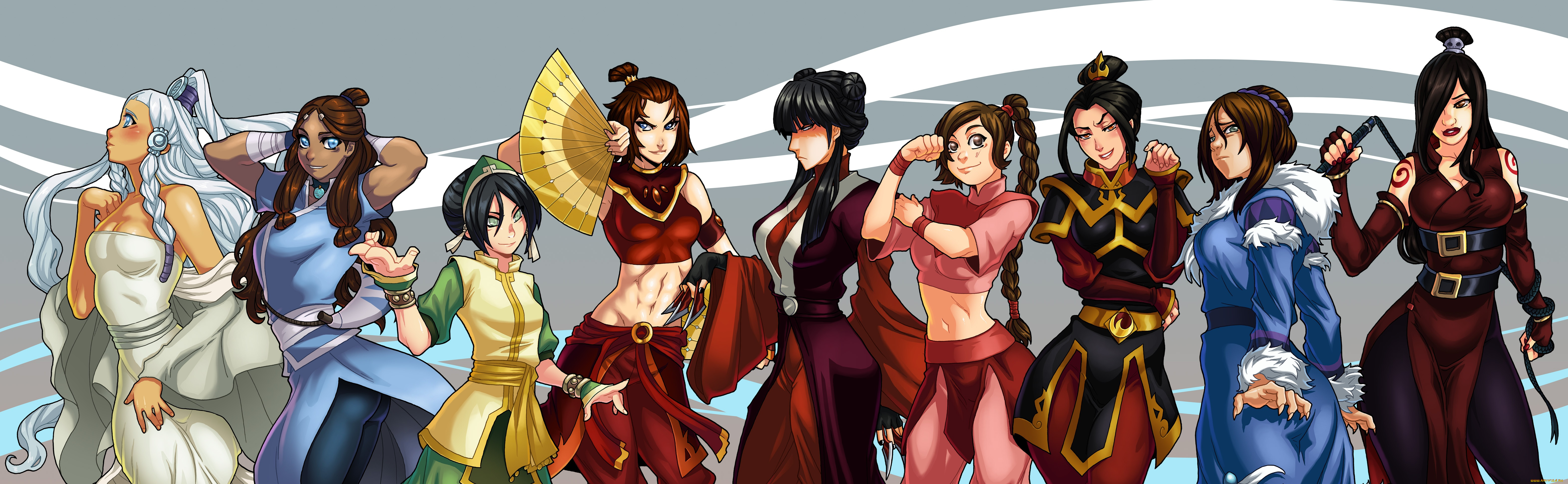 разное, арты, фон, девушки, взгляд