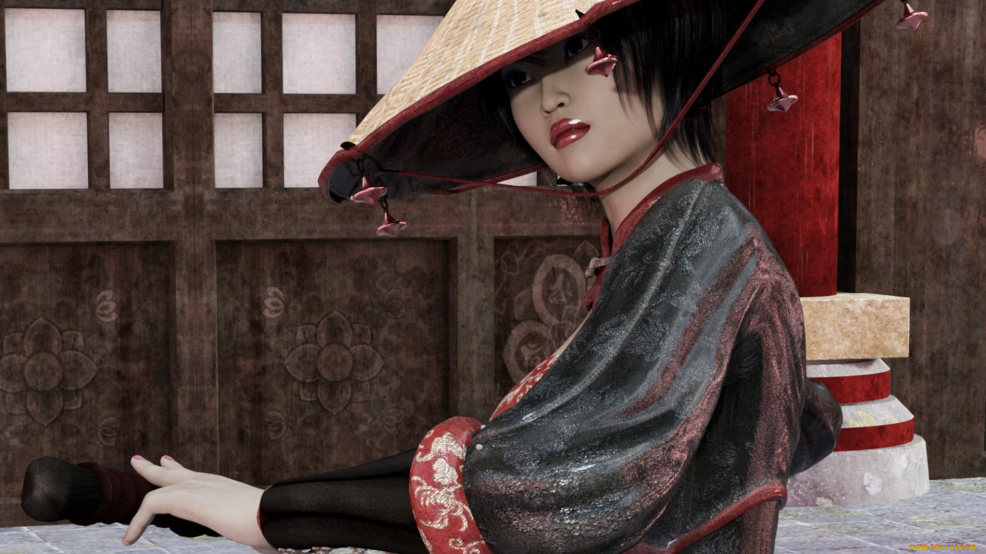 3д, графика, люди, , people, фон, взгляд, девушка