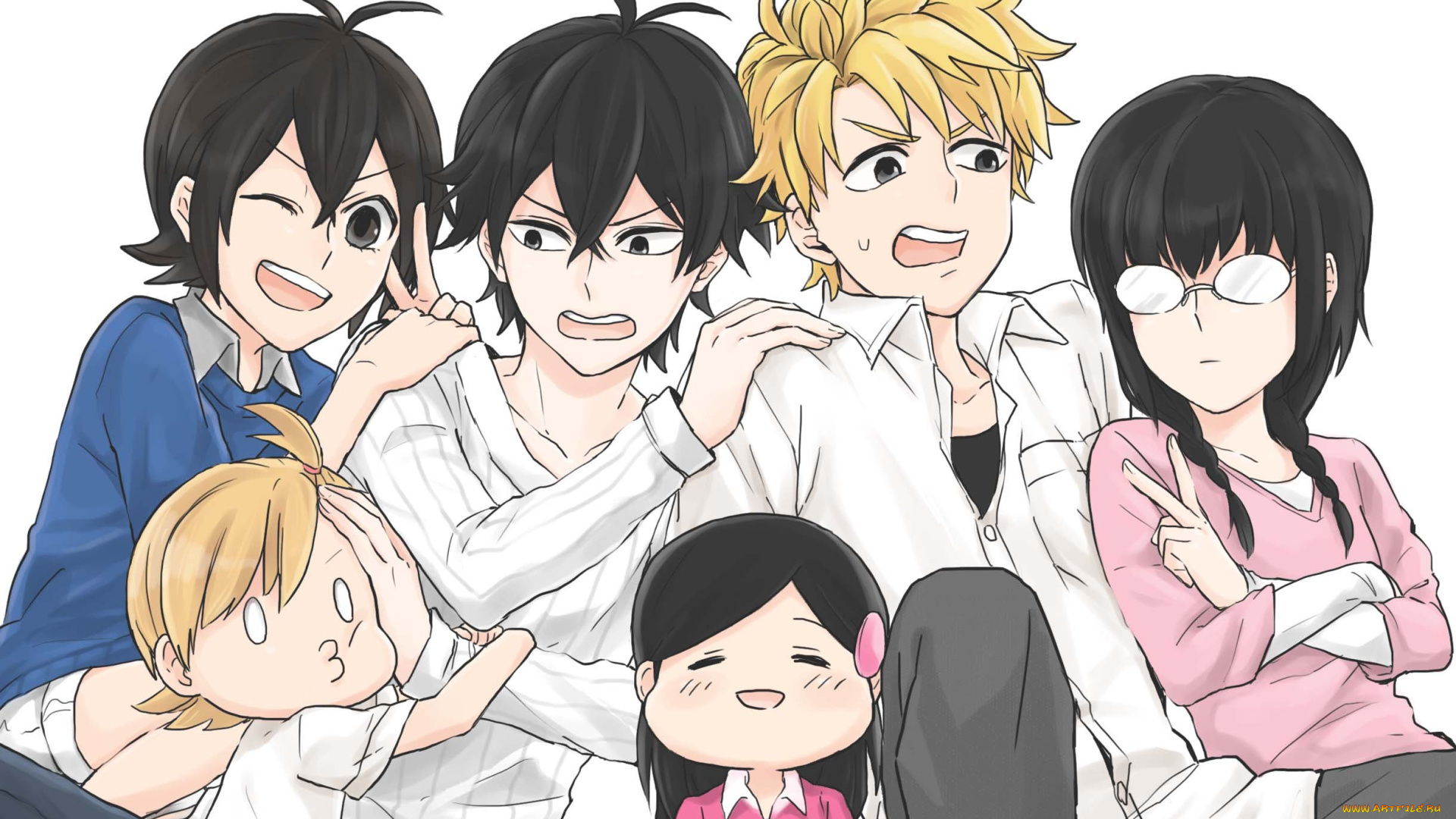 аниме, barakamon