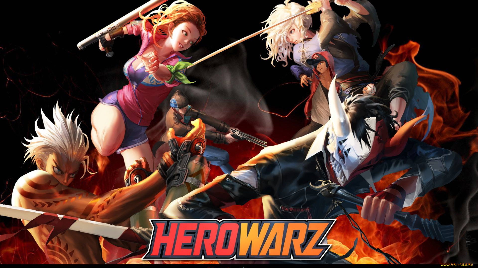 аниме, hero, warz, hero, warz, игра