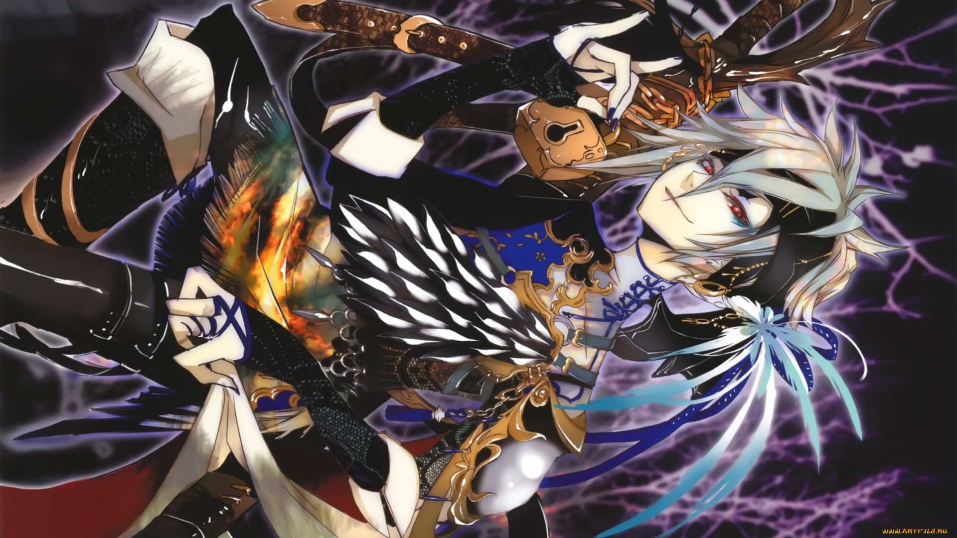 аниме, kaku-san-sei, million, arthur, парень