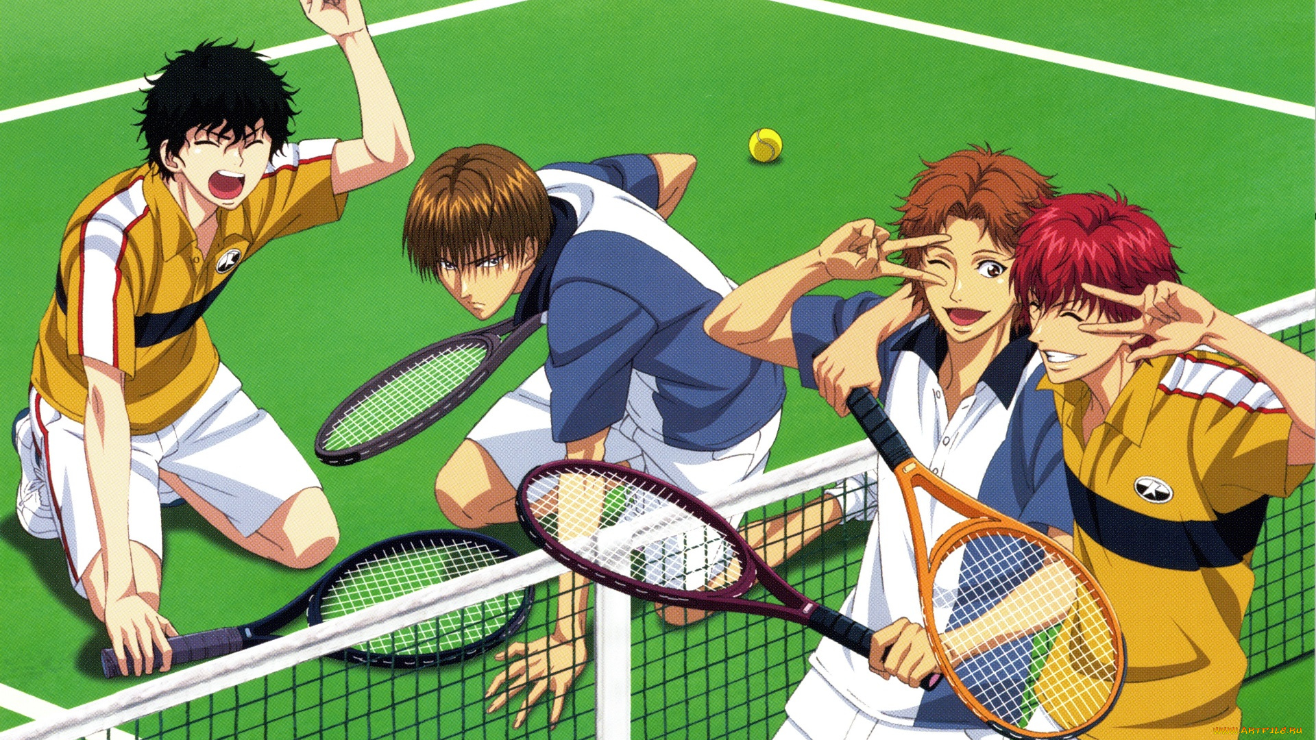 аниме, prince, of, tennis, парни
