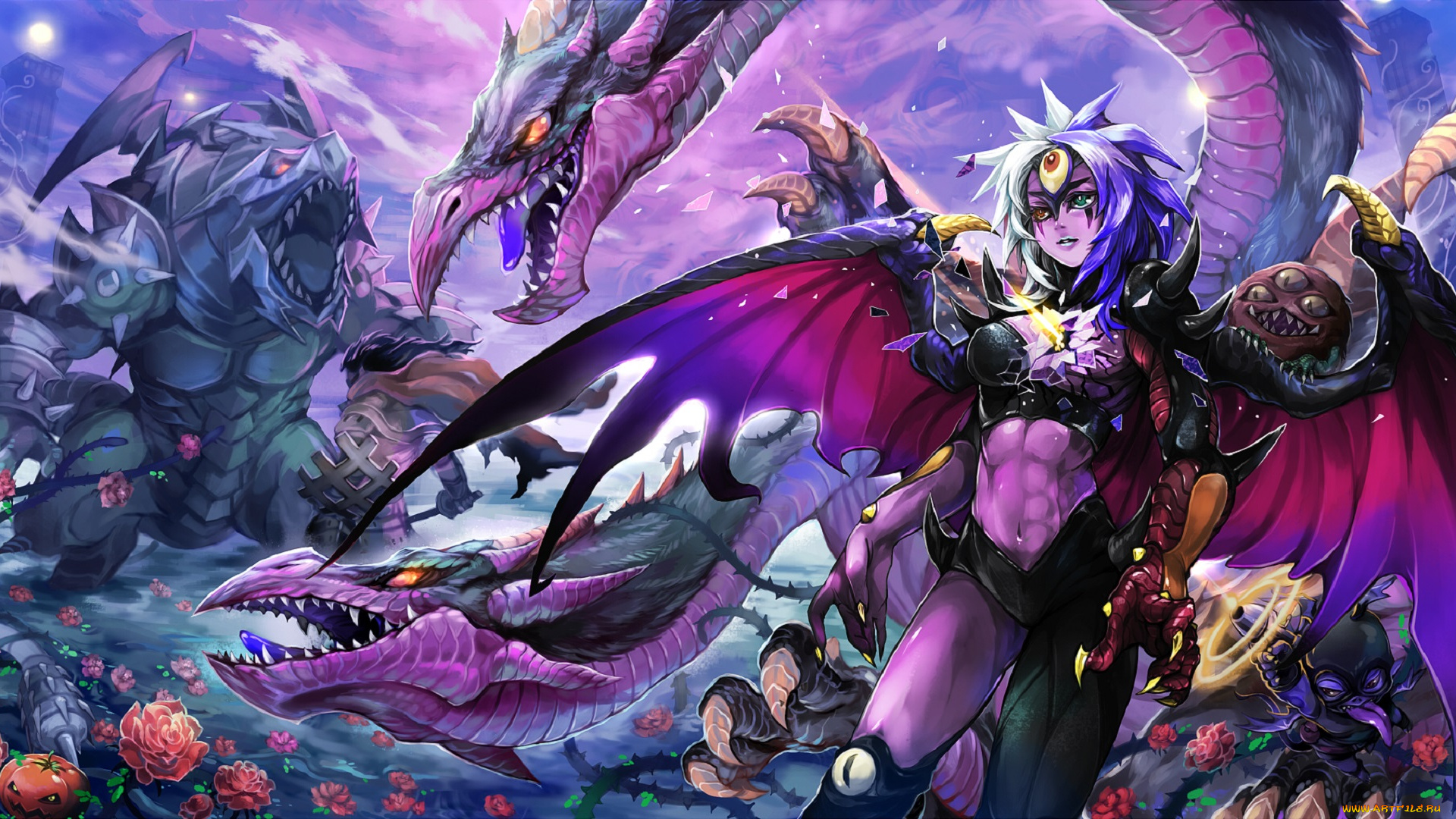 аниме, yu-gi-oh, yubel