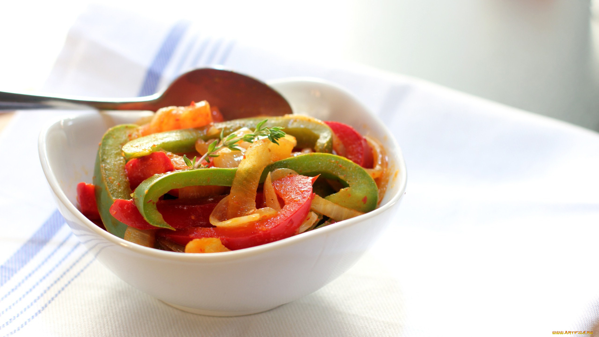 еда, салаты, , закуски, лук, перец, розмарин