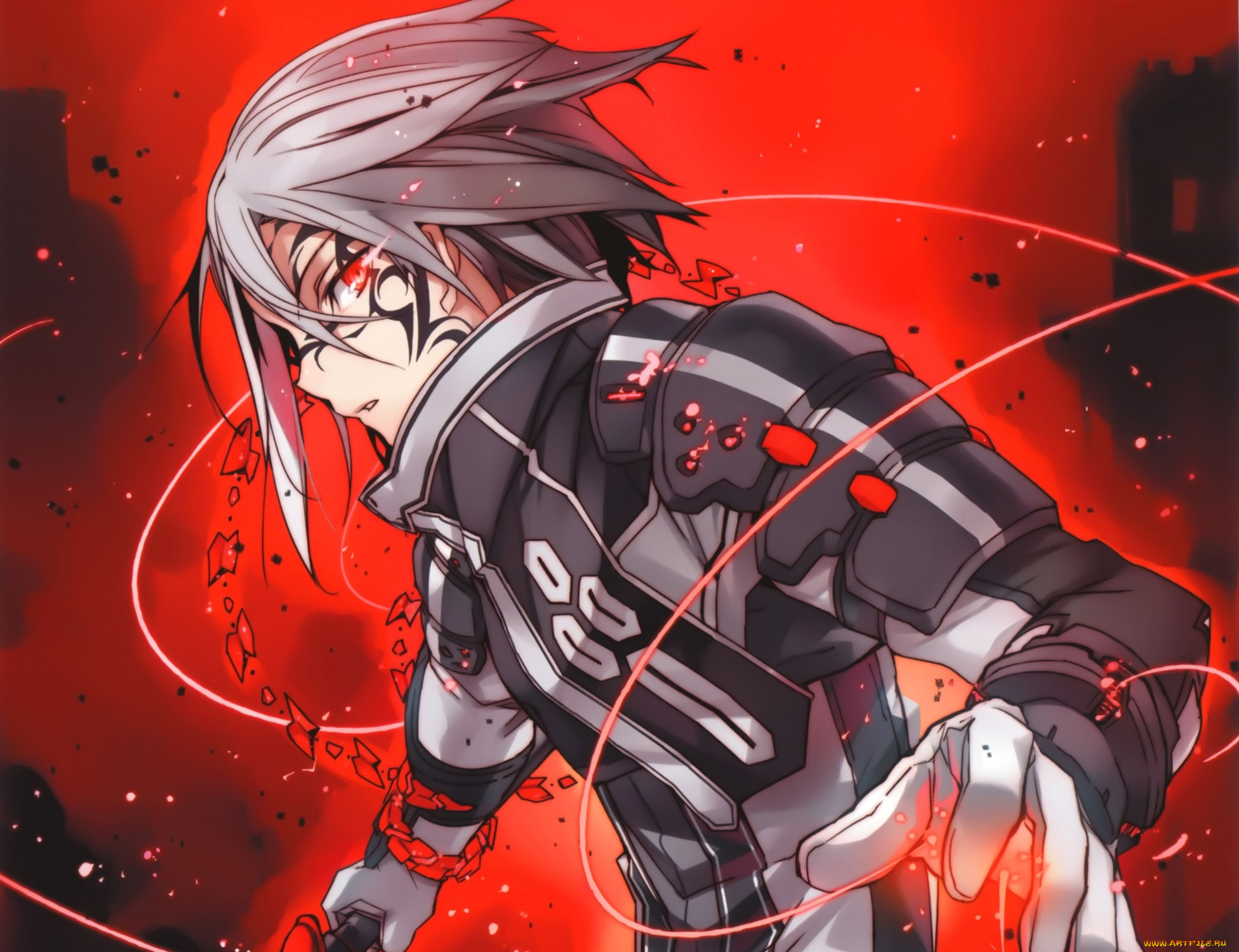 аниме, kaku-san-sei, million, arthur, броня, парень