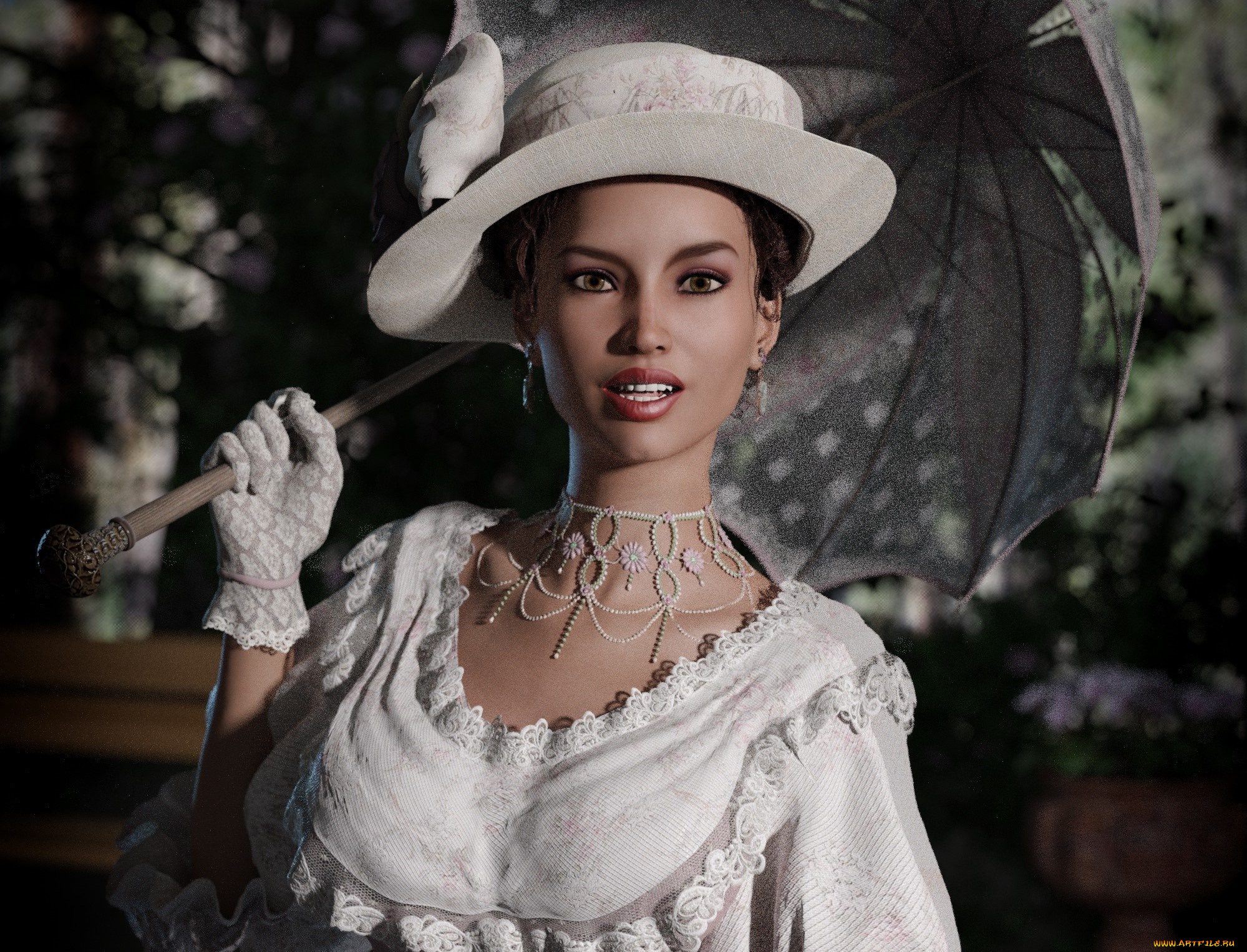 3д, графика, люди, , people, девушка, фон, взгляд