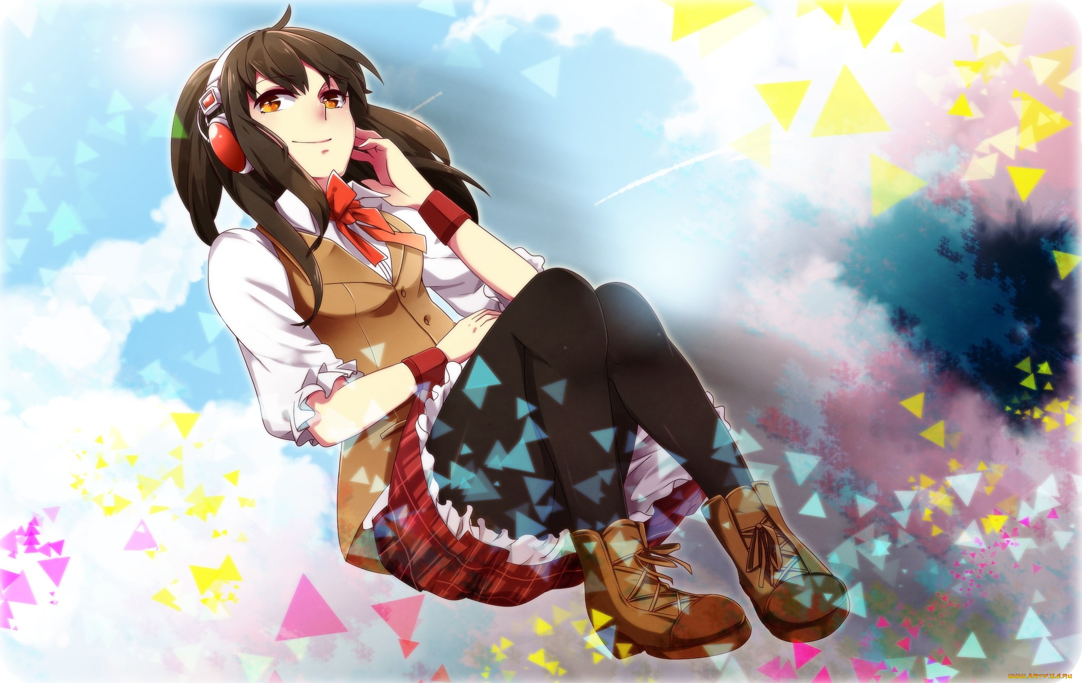 аниме, utau, девушка