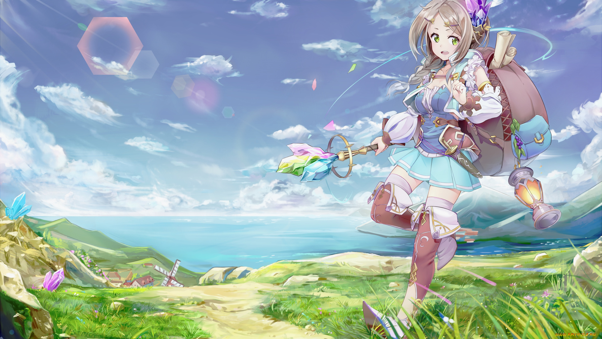 аниме, магия, , колдовство, , halloween, shirowa