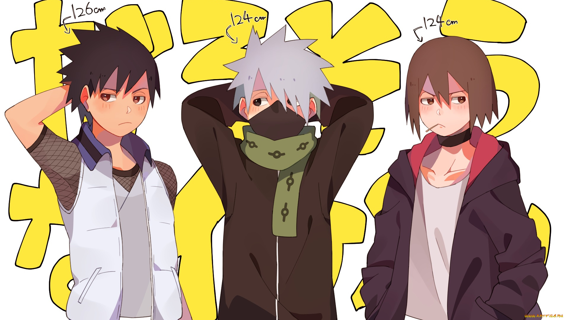 аниме, naruto, мальчики