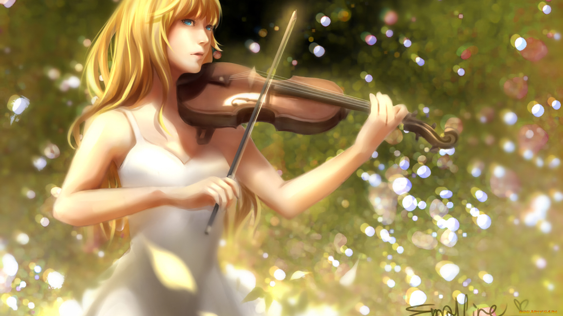 аниме, shigatsu, wa, kimi, no, uso, твоя, апрельская, ложь