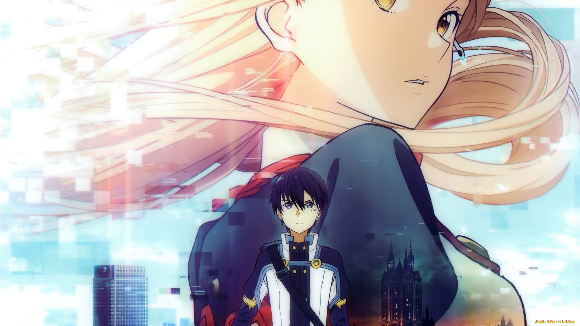 аниме, sword, art, online, мастера, меча, онлайн