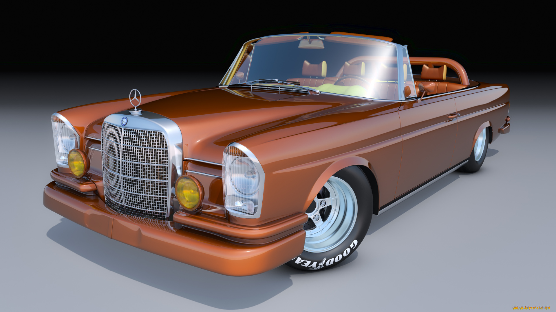 автомобили, 3д, фон, автомобиль