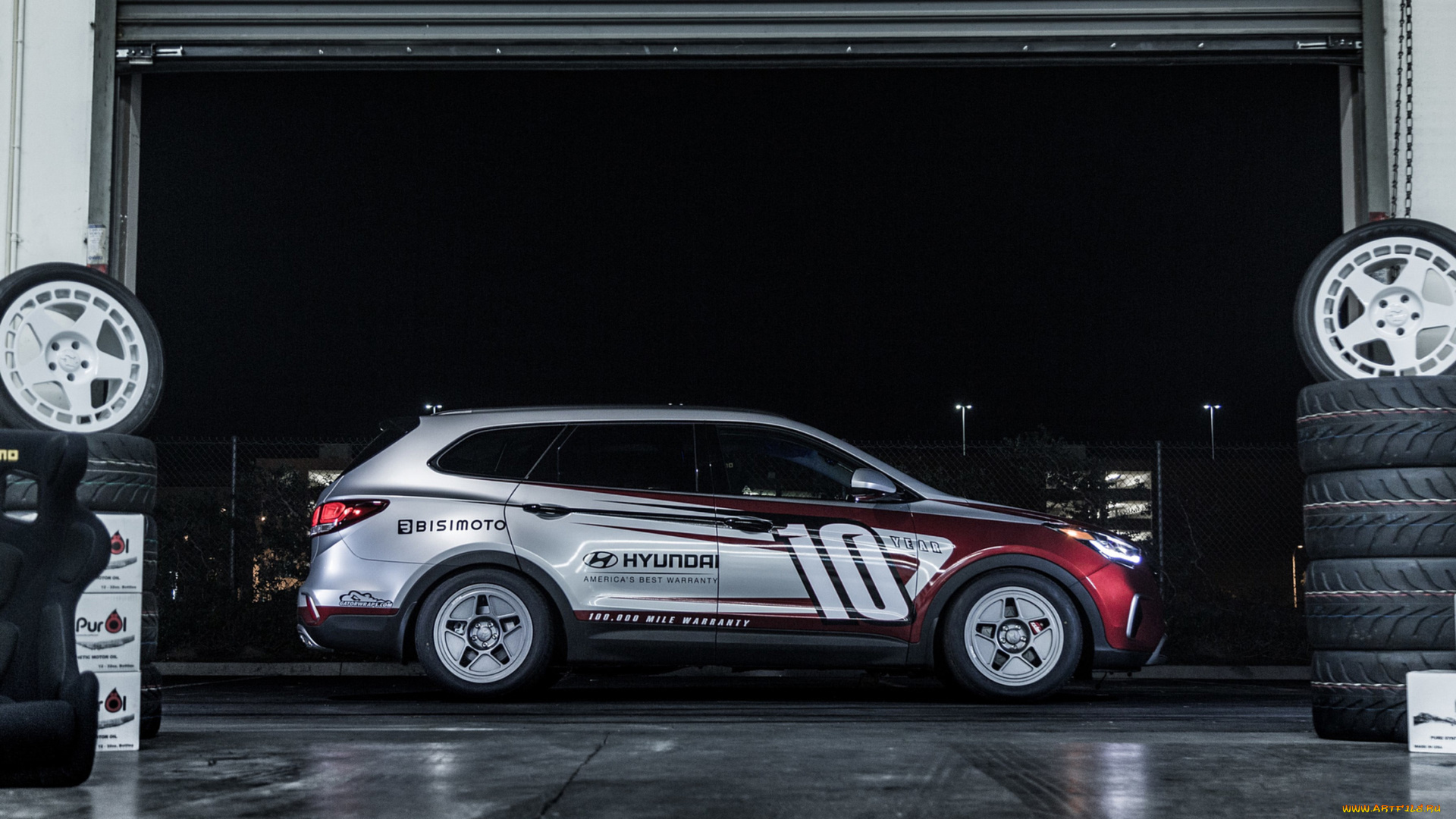 hyundai, bisimoto, santa-fast, concept, 2016, автомобили, hyundai, bisimoto, santa, -fast, concept, 2016