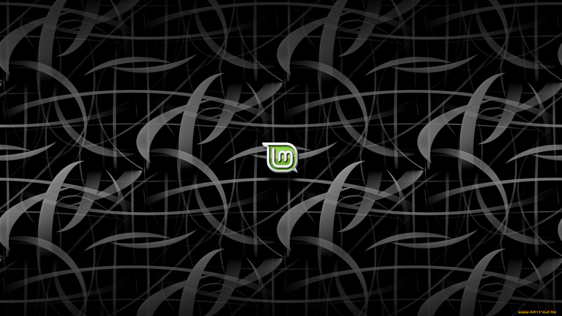 компьютеры, linux, фон, логотип