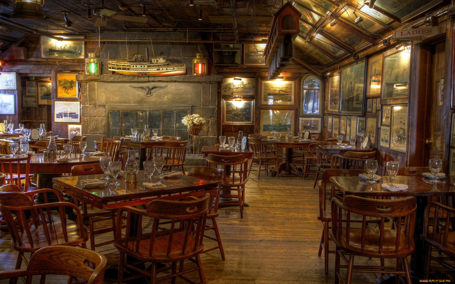 интерьер, кафе, , рестораны, , отели, морское, фонари, макет, картины