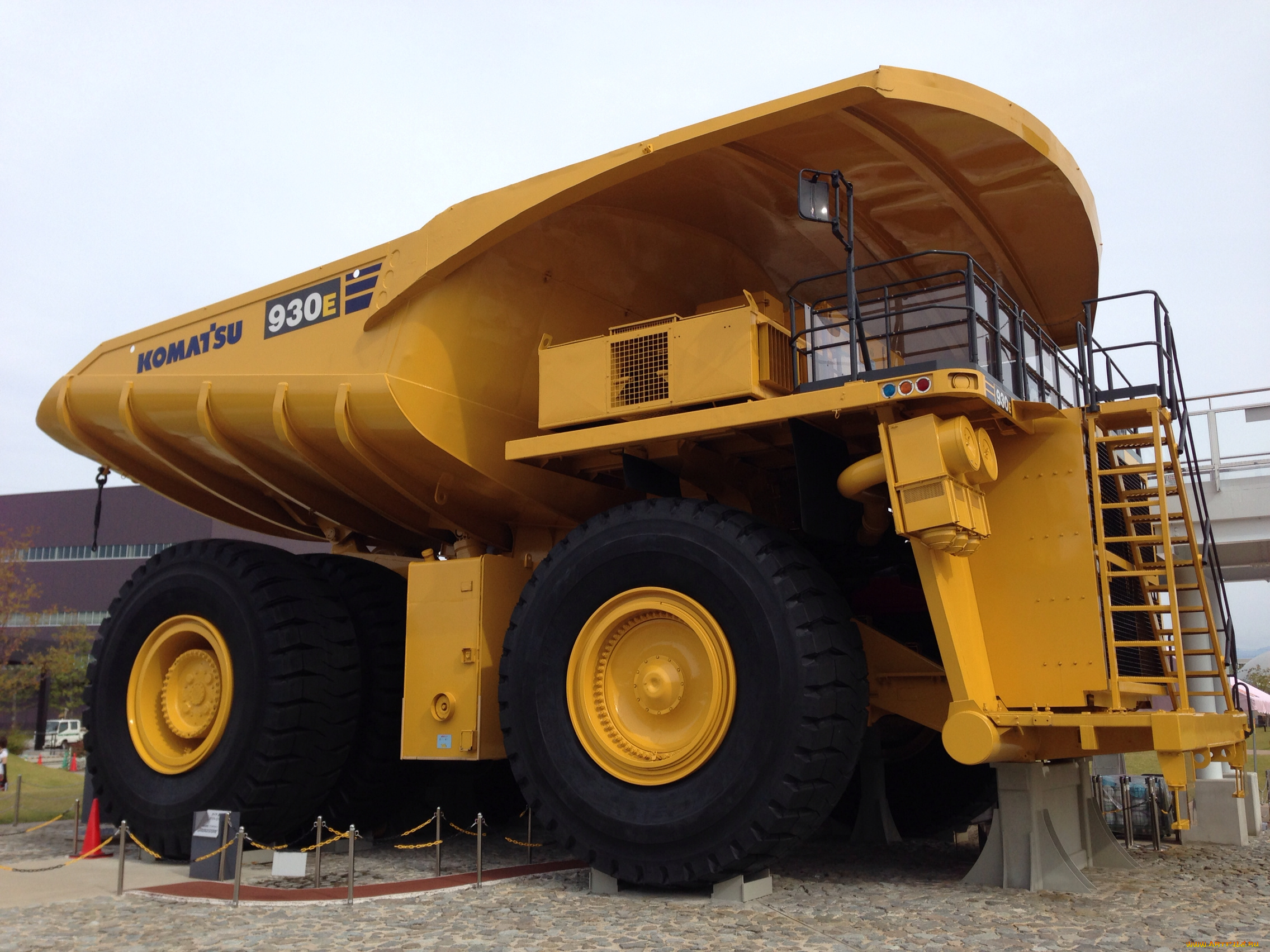 техника, строительная, техника, самосвал, карьерный, 930e, komatsu