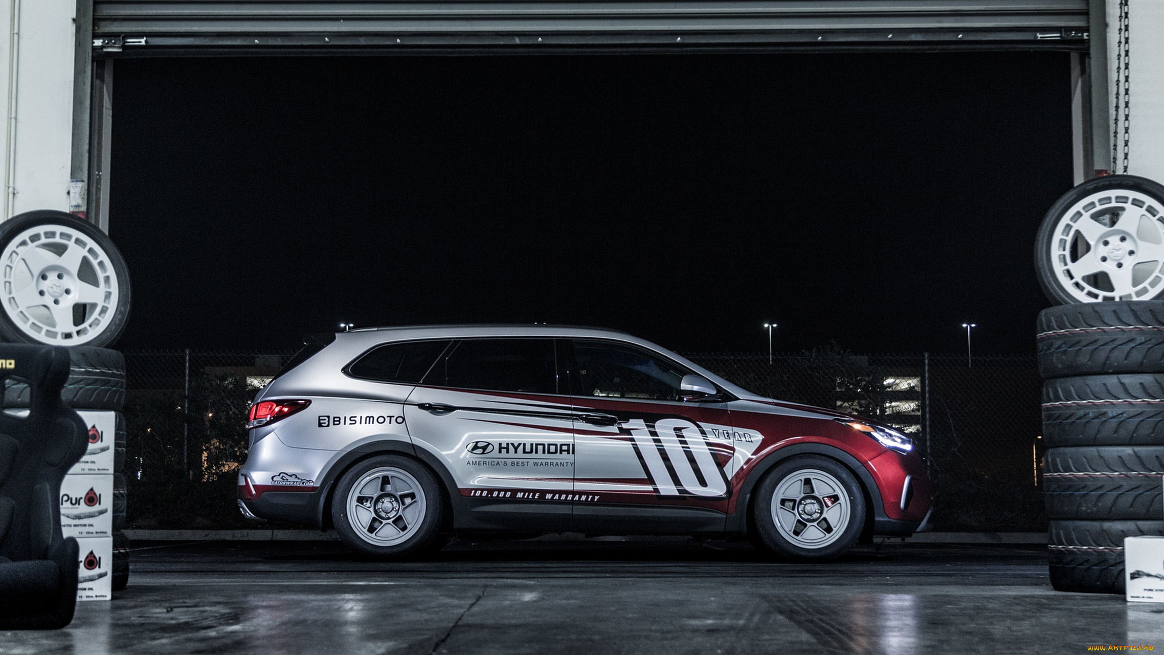 hyundai, bisimoto, santa-fast, concept, 2016, автомобили, hyundai, bisimoto, santa, -fast, concept, 2016