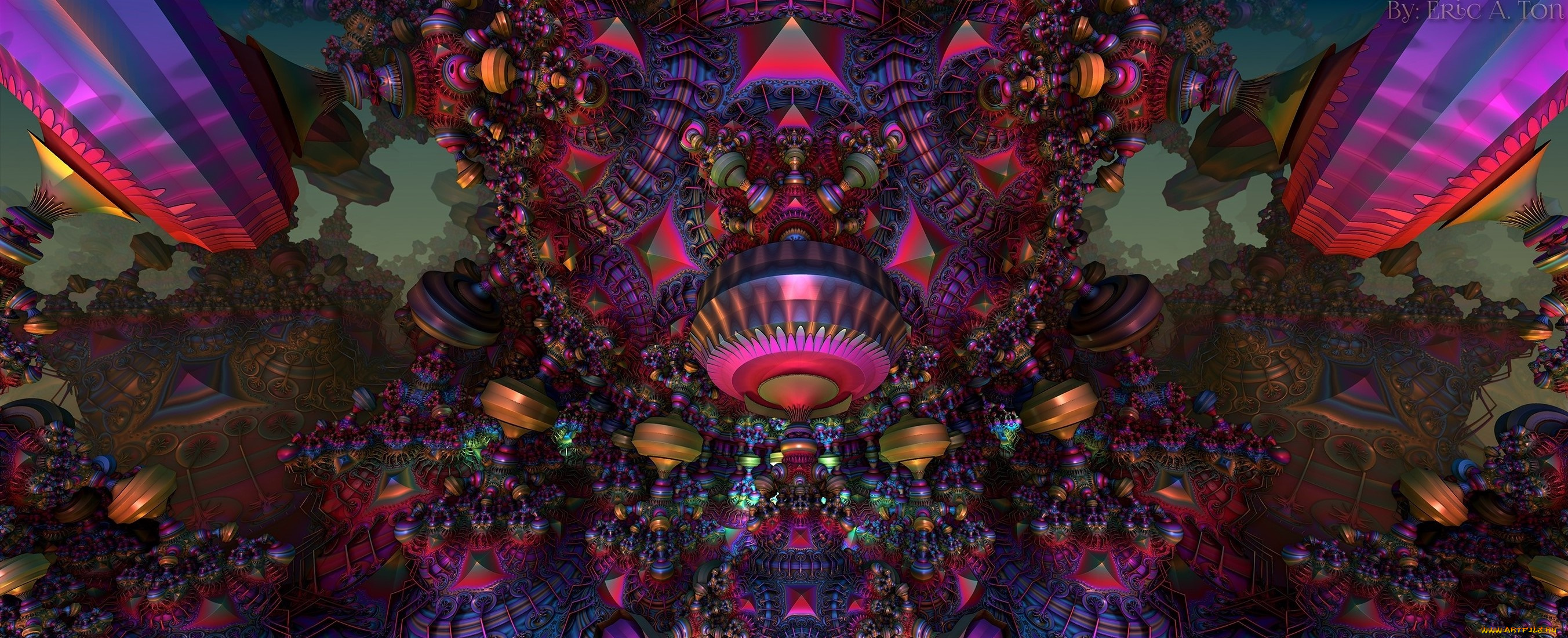 3д, графика, абстракция, , abstract, узор, цвета, фон