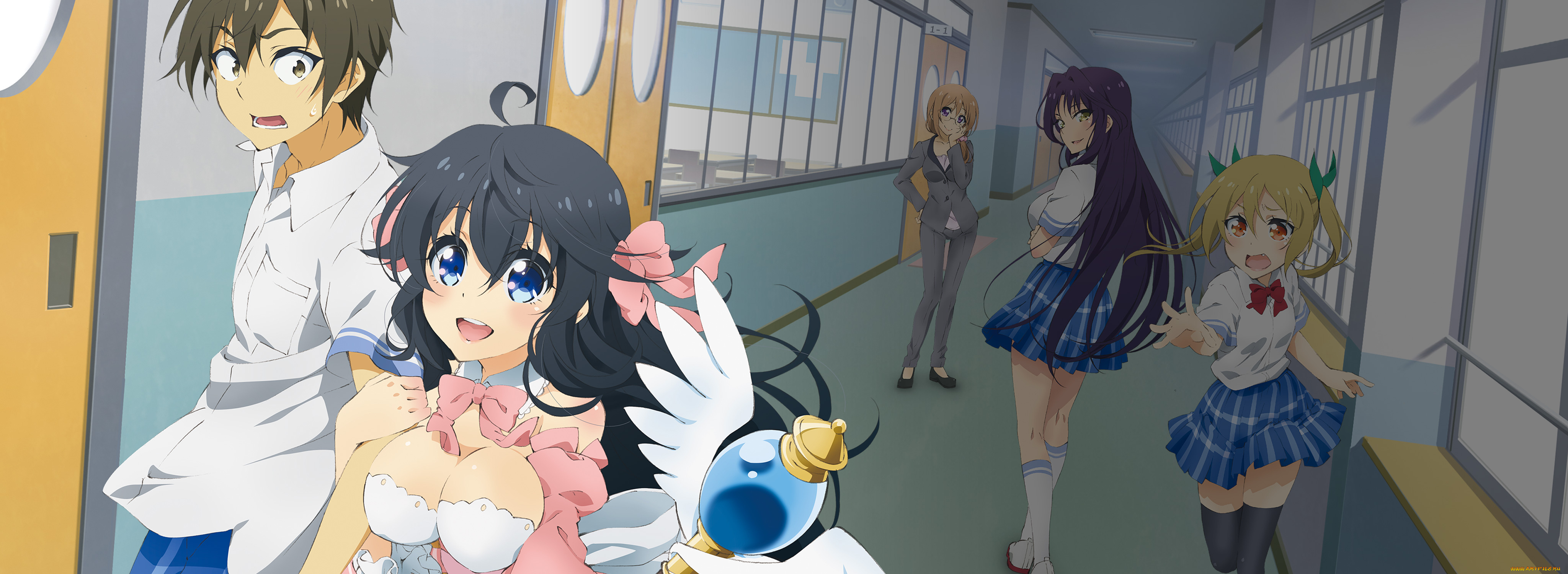 netoge, no, yome, wa, onnanoko, ja, nai, to, omotta, аниме, netoge, no, yome, wa, onnanoko, ja, nai, to, omotta, , девушка, фон, взгляд