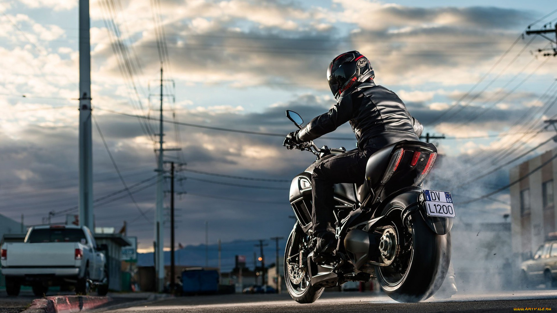 мотоциклы, ducati, bike, street, diavel