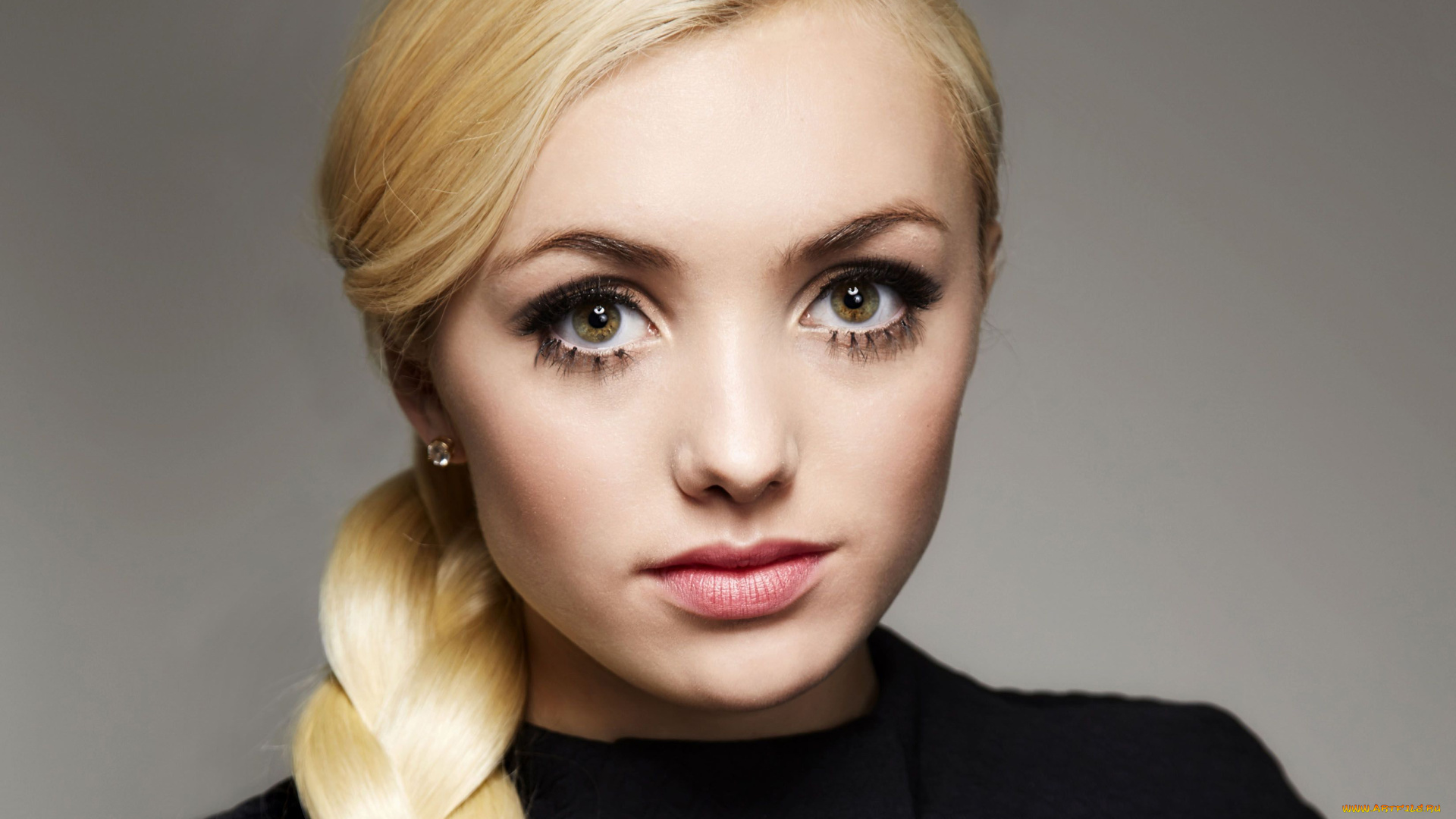 девушки, peyton, list, лицо, коса, блондинка