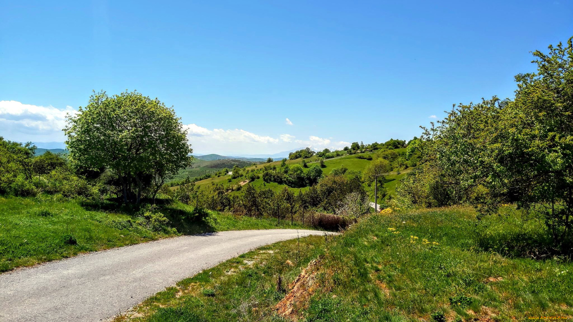 природа, дороги, дорога, проселочная