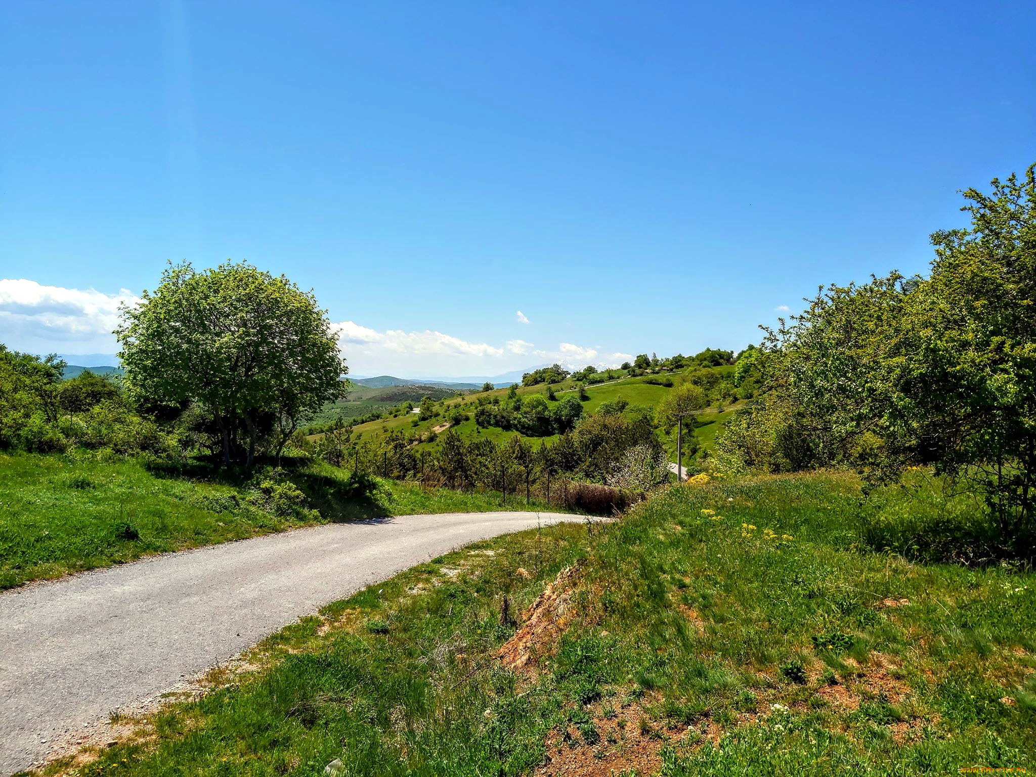 природа, дороги, дорога, проселочная