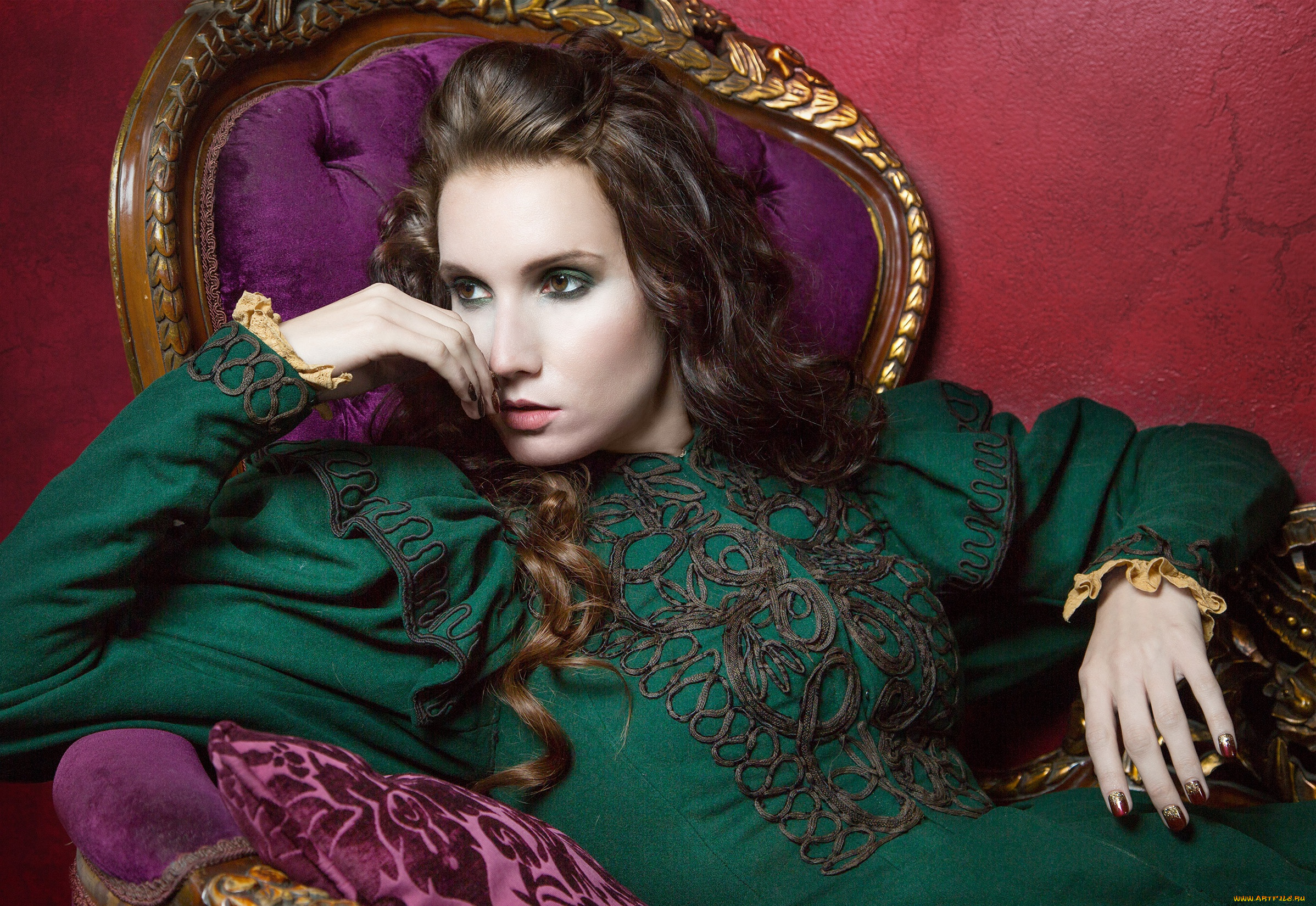 девушка, в, зелёном, белье, девушки, -, брюнетки, , шатенки, девушка, красивая, супер, секси, няша, нежная, классная, модница, лапочка, мадам, melanie, kazmercyk