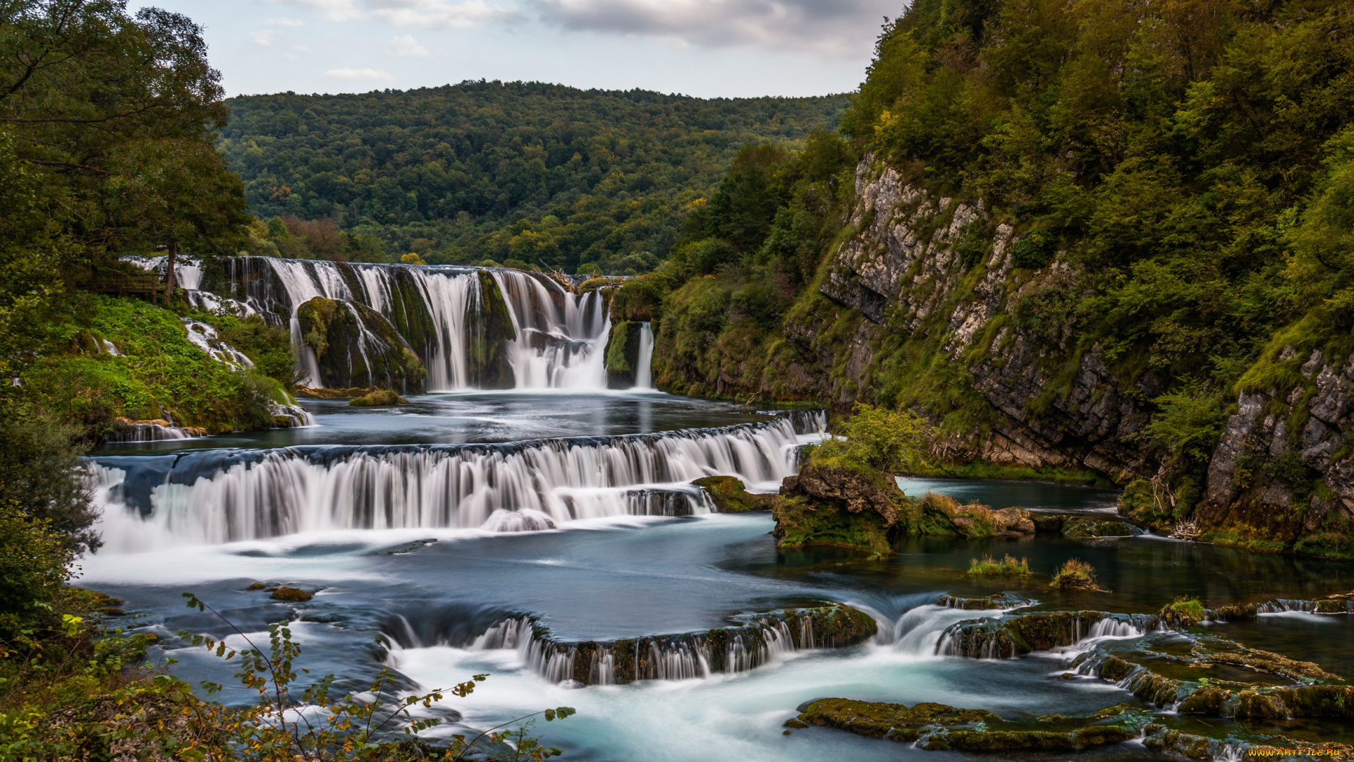 strbacki, buk, waterfalls, una, river, bosnia, and, herzegovina, природа, водопады, strbacki, buk, waterfalls, una, river, bosnia, and, herzegovina