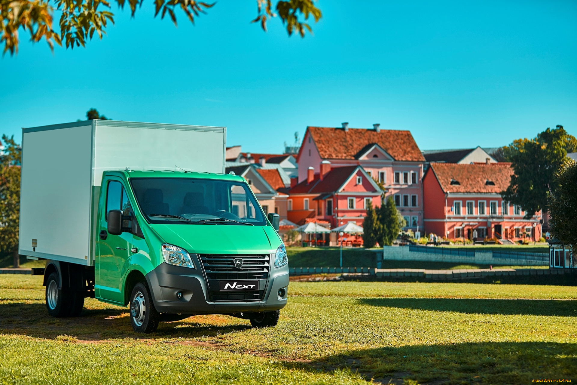 газель, автомобили, газ, next, автомобиль, зелёный