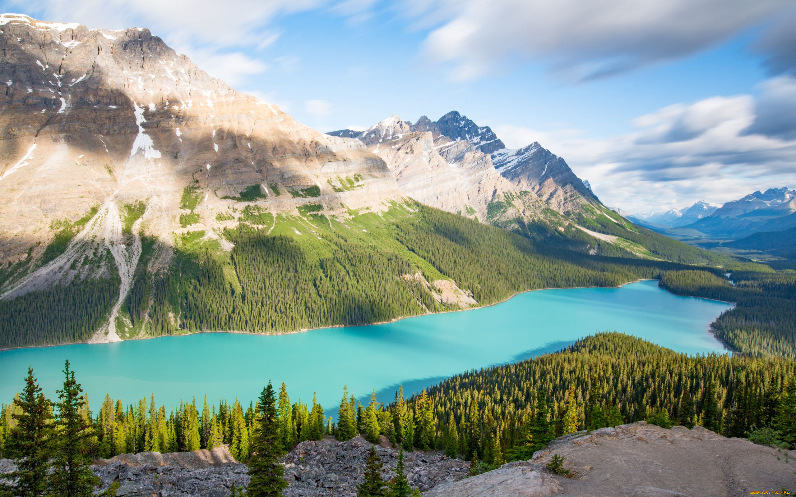 природа, реки, озера, горы, озеро, лес