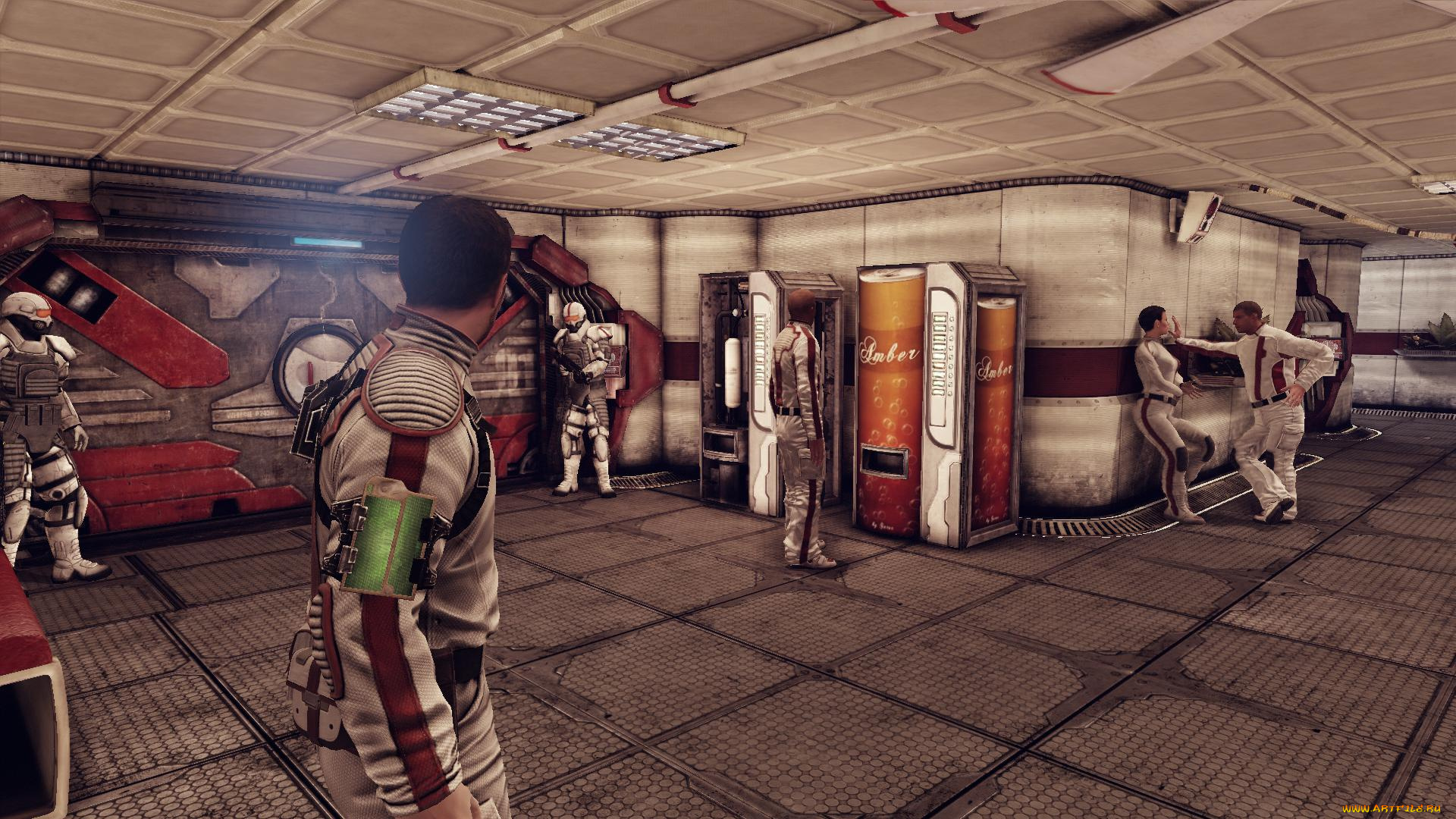 видео, игры, afterfall, , insanity, люди, коридор