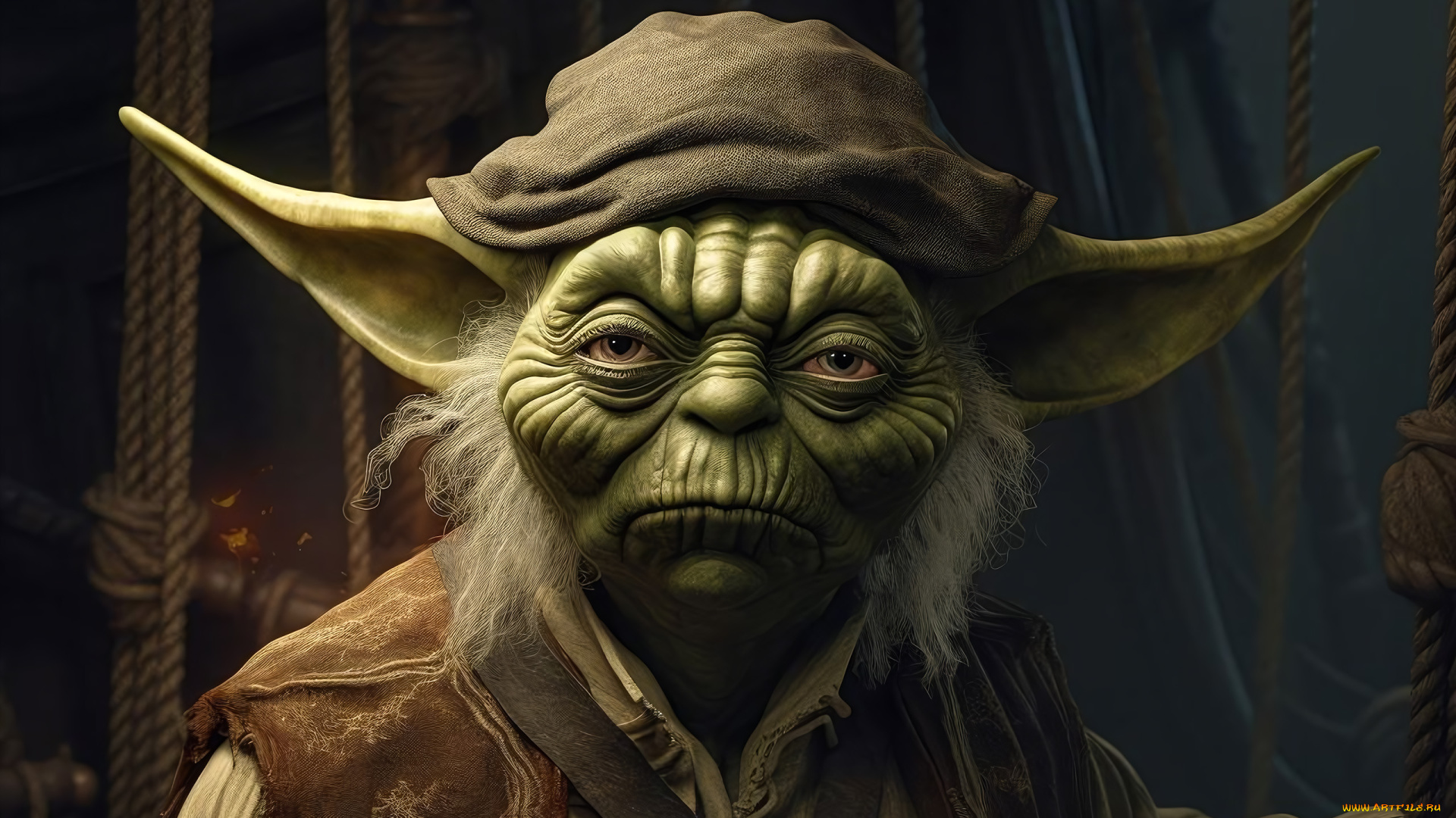 фэнтези, _star, wars, нейросети, графика, нейроарт, ai, art, нейронные, сети, рисунки, нейро, искусство, йода, star, wars