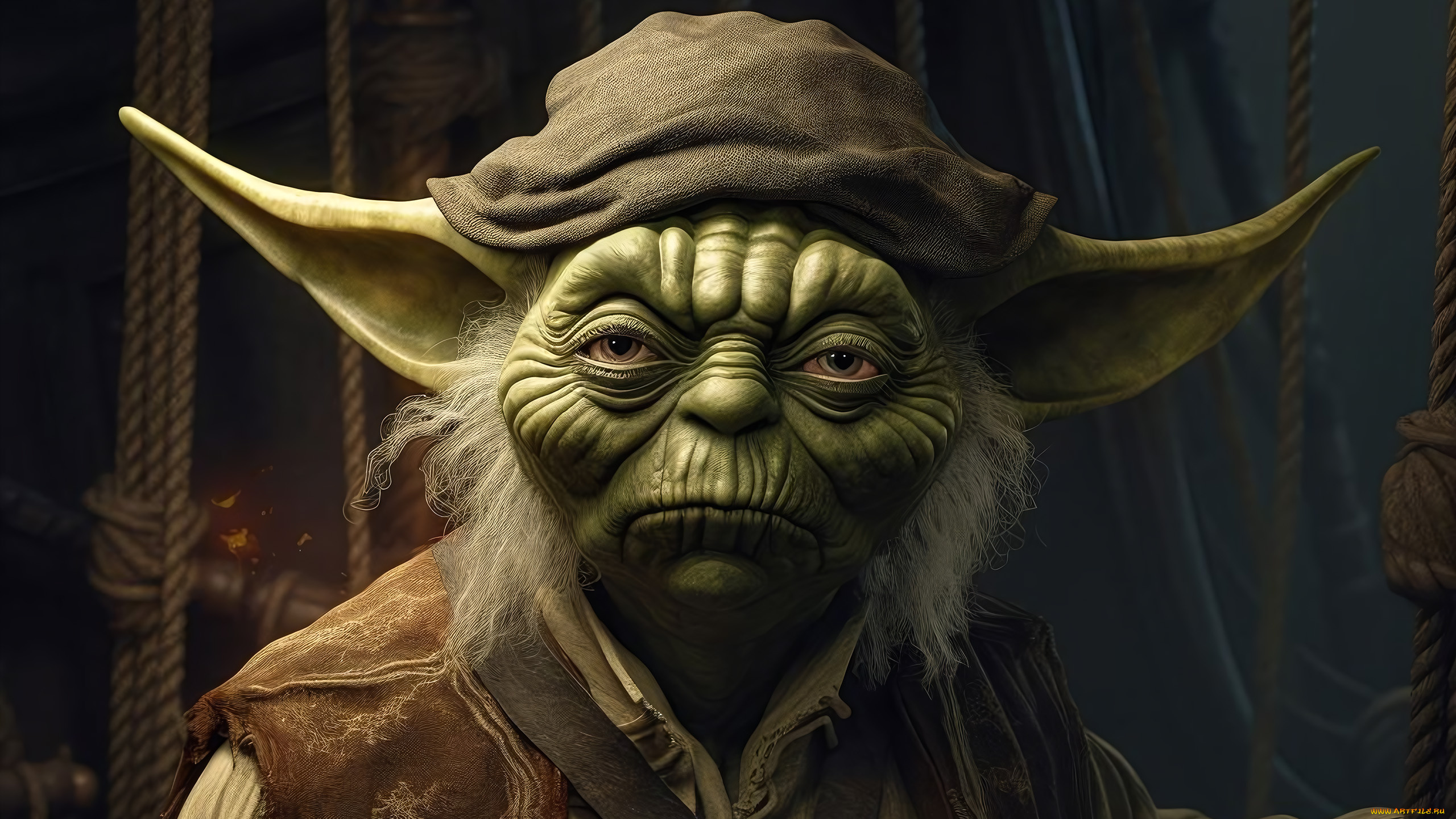 фэнтези, _star, wars, нейросети, графика, нейроарт, ai, art, нейронные, сети, рисунки, нейро, искусство, йода, star, wars